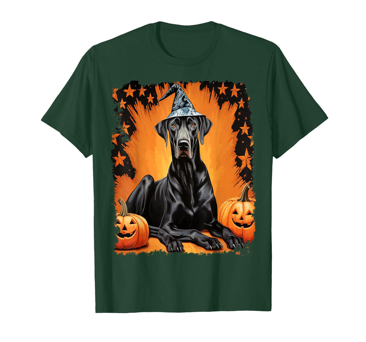 Great Dane Halloween Dog T-Shirt