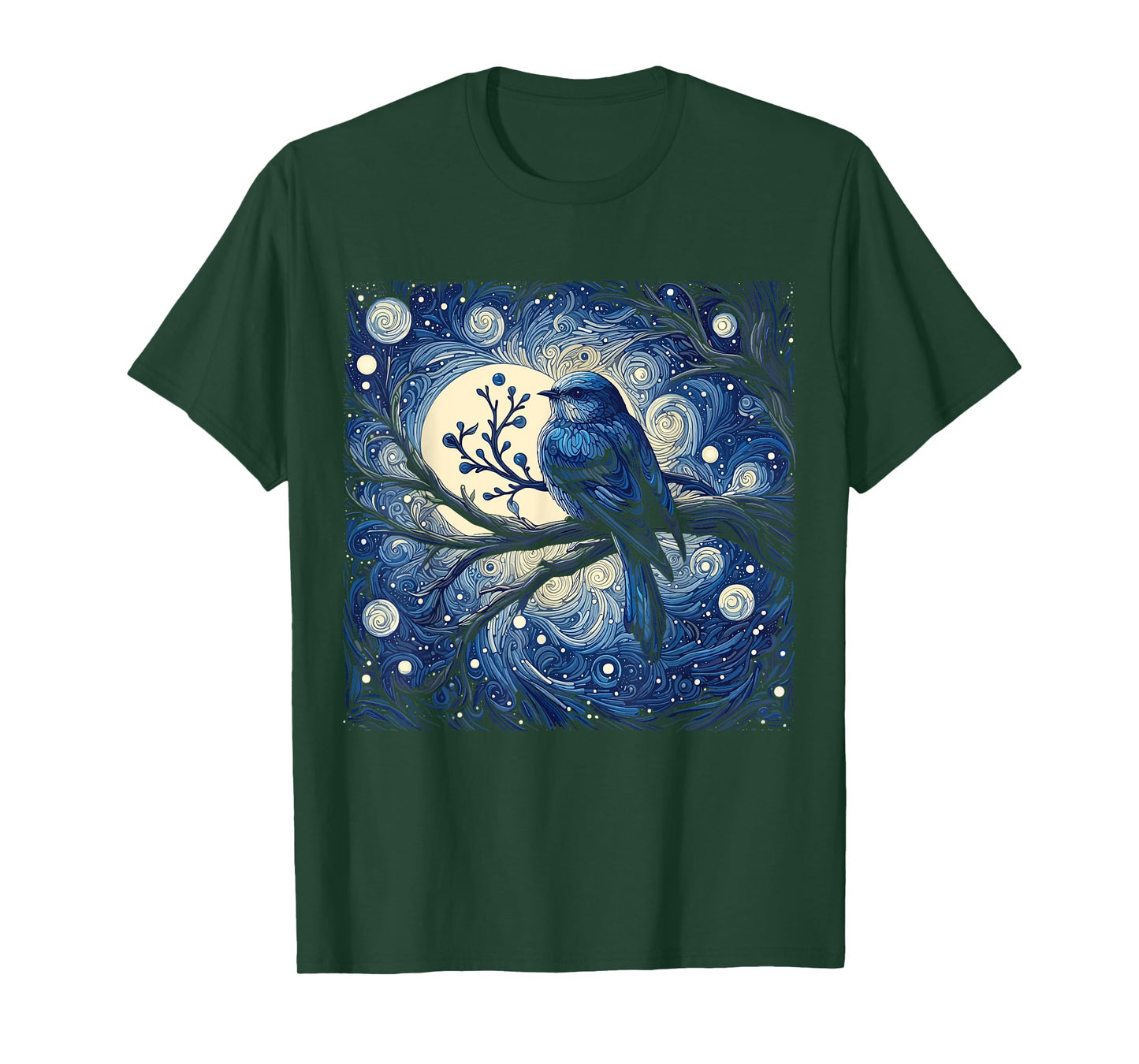 Patience Bluebird of Happiness Blue Bird Eastern Bluebird T-Shirt