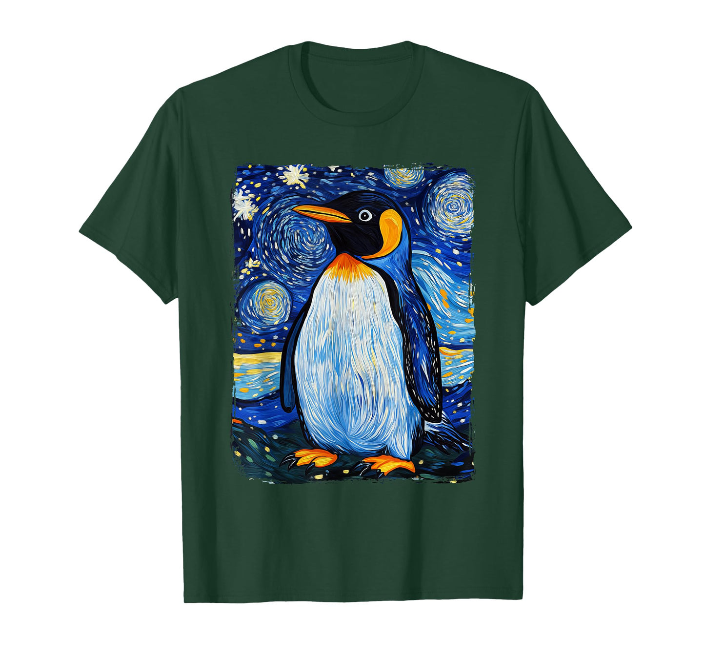 Penguin Starry Night T-Shirt