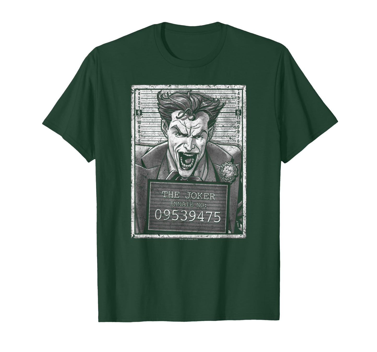 Batman Joker Inmate T Shirt T-Shirt