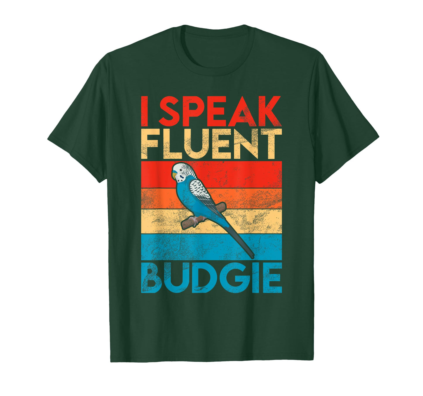 I speak fluent Budgie T-Shirt