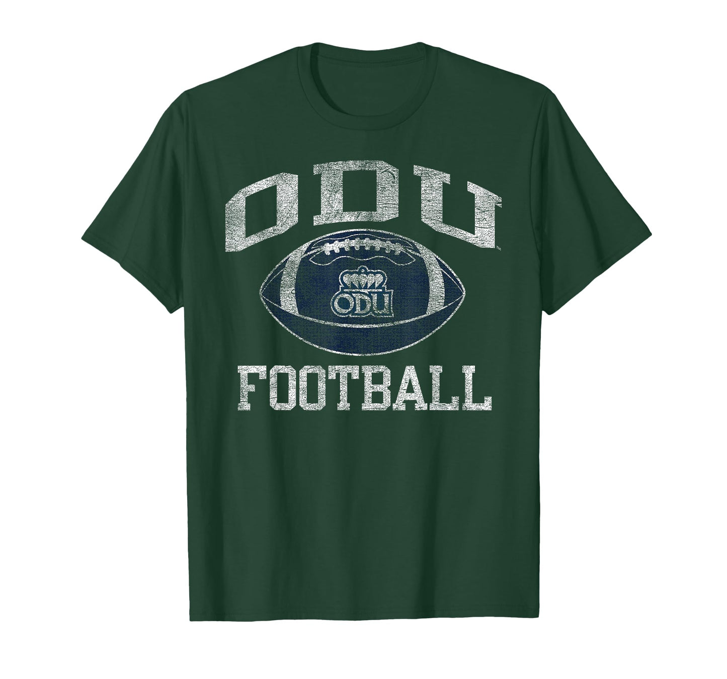 Old Dominion Monarchs Football Intensity Navy T-Shirt