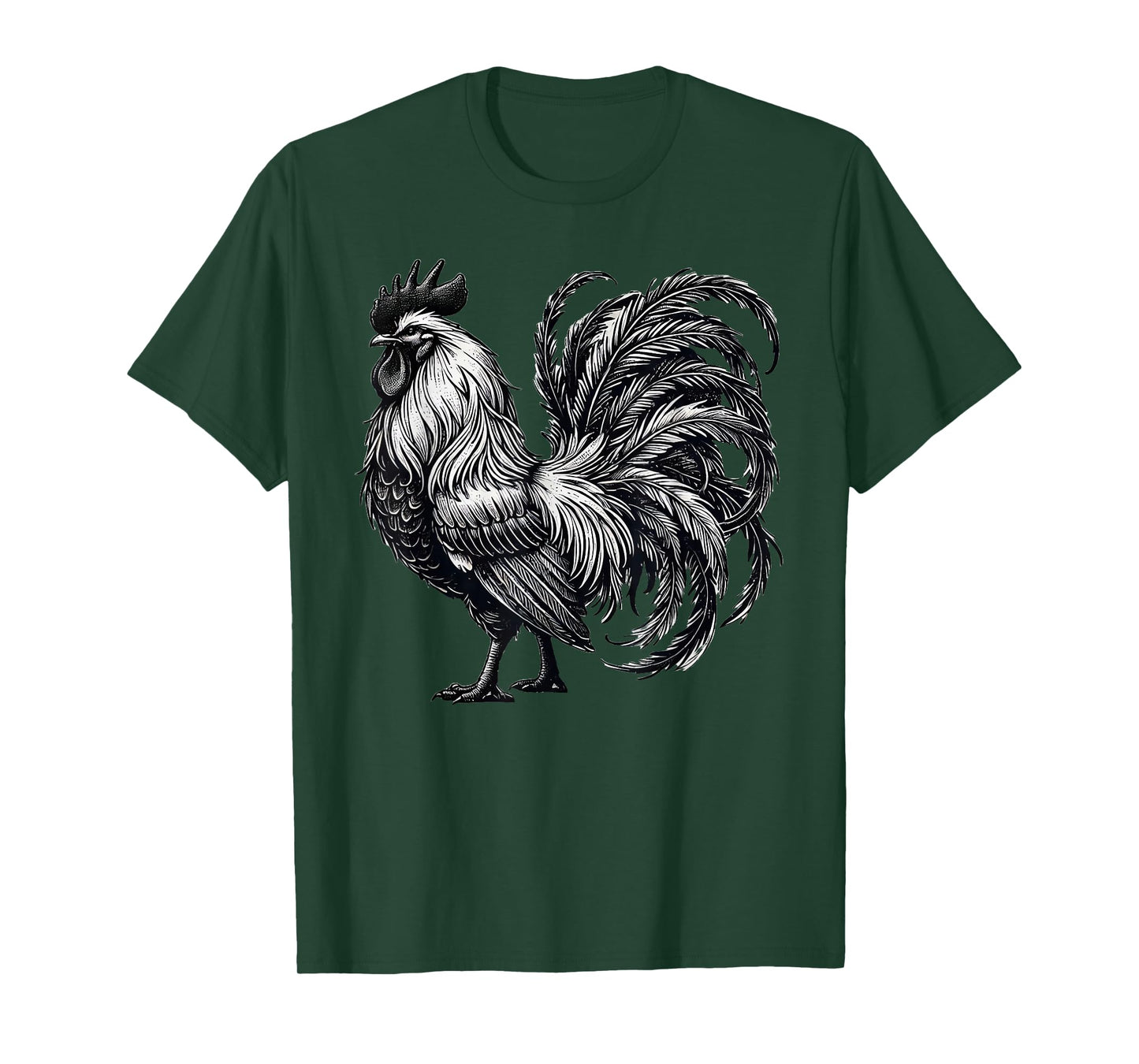 Rooster Chicken Art T-Shirt