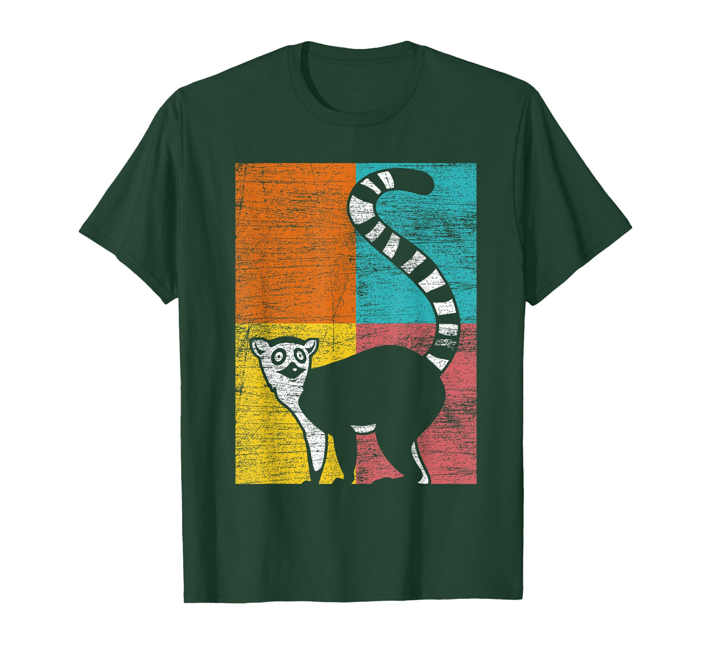 Madagascar Monkey Animal Lemur T-Shirt