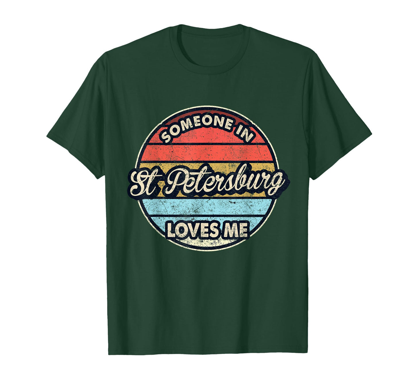 Someone In St Petersburg Loves Me City US USA T-Shirt