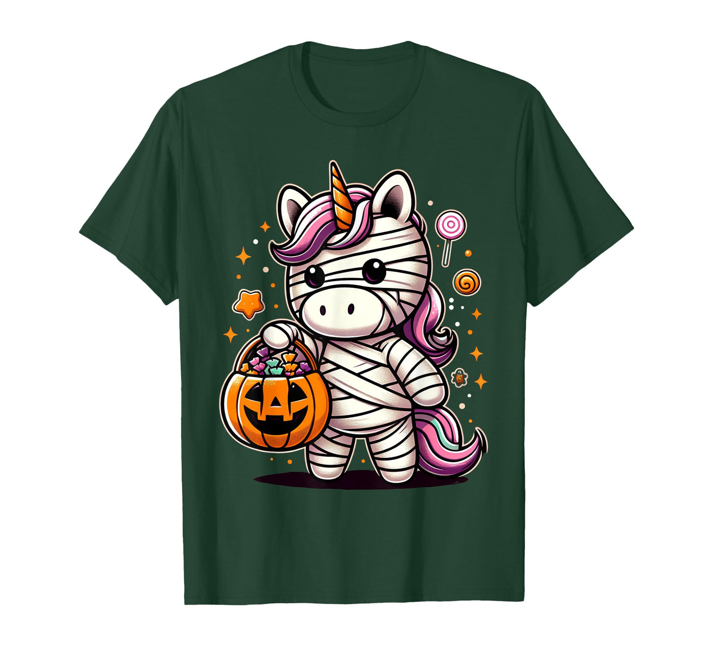 Cute Unicorn Halloween Costume Toddler Kids Boys & Girls T-Shirt