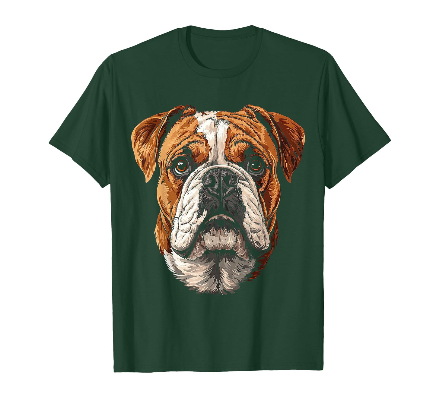 British Bulldog Dog Graphic Pet Art British Bulldog Men Women Kids T-Shirt