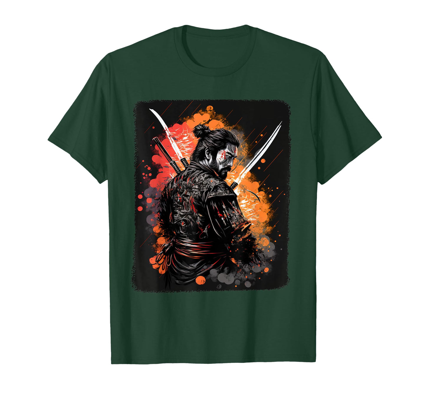 Samurai Warrior Bushido Code Japanese Swordsmen Fighter T-Shirt