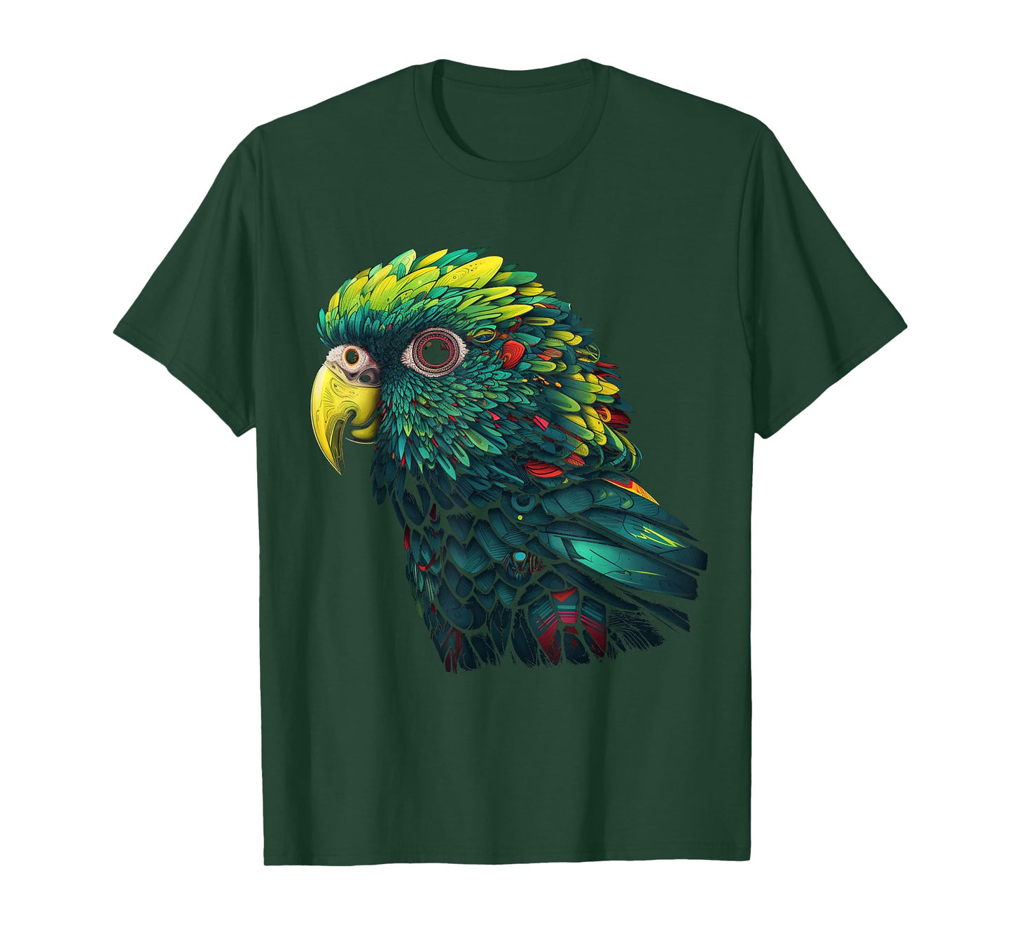 Parrot Art - Animal Bird Parrot T-Shirt