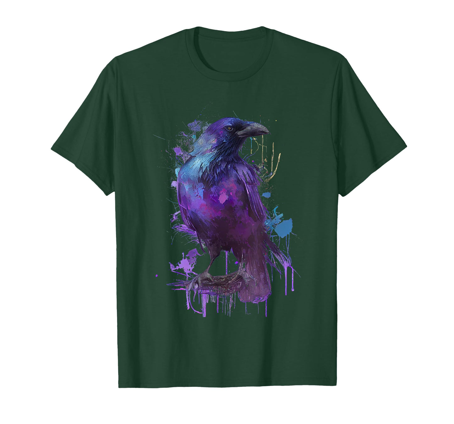 Raven colorful design T-Shirt