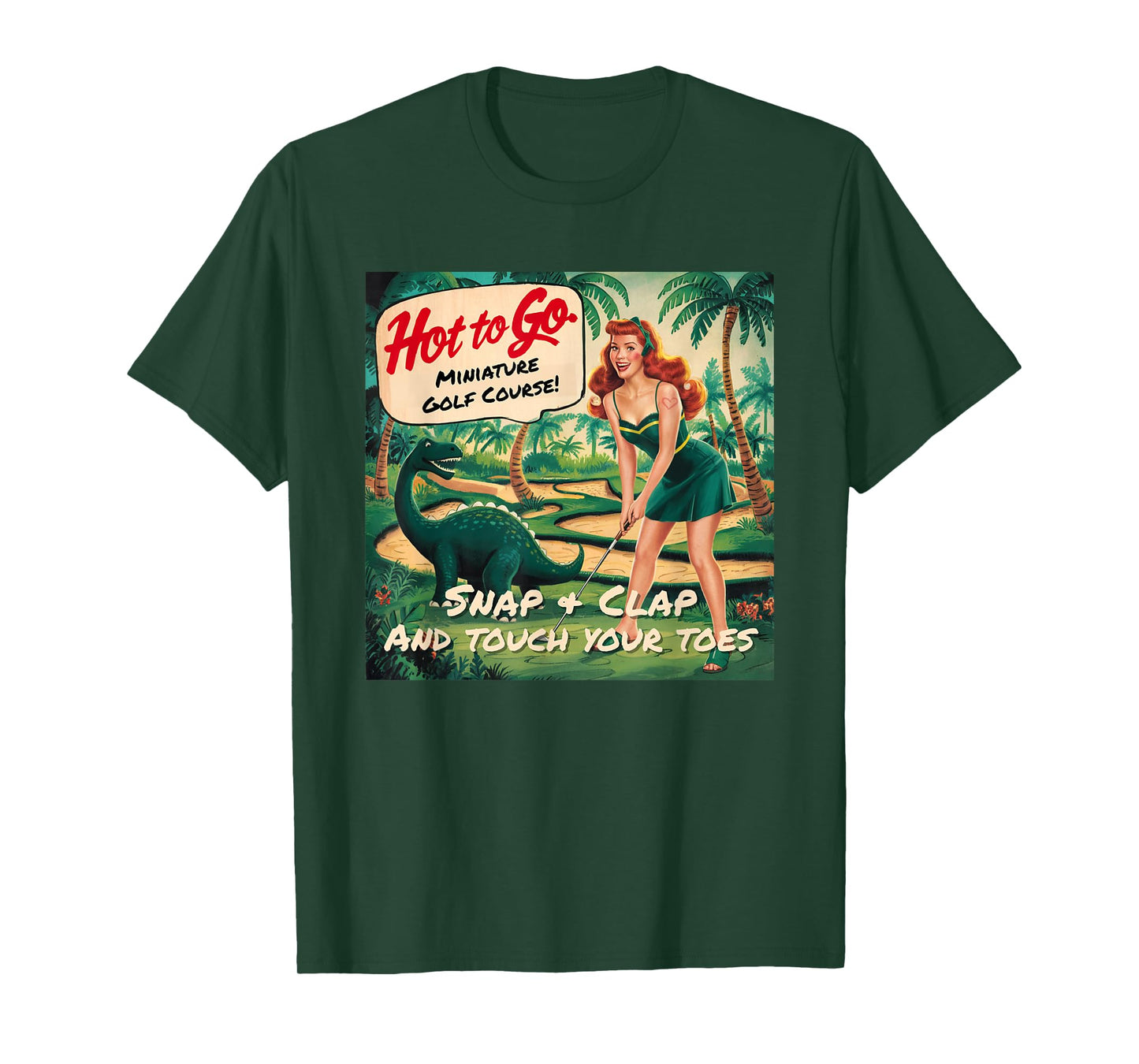 Hot To Go Miniature Golf Course T-Shirt