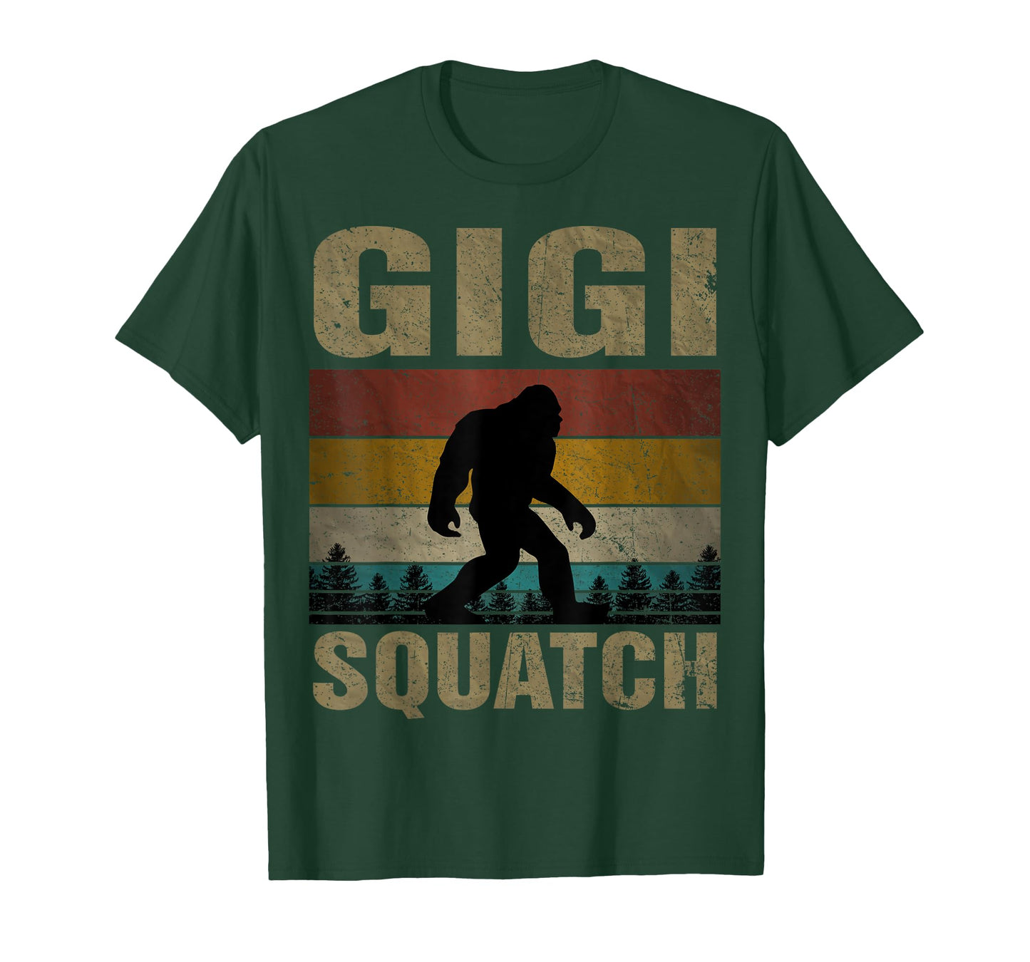 Gigi Squatch Bigfoot Gigi Sasquatch Yeti Family Matching T-Shirt