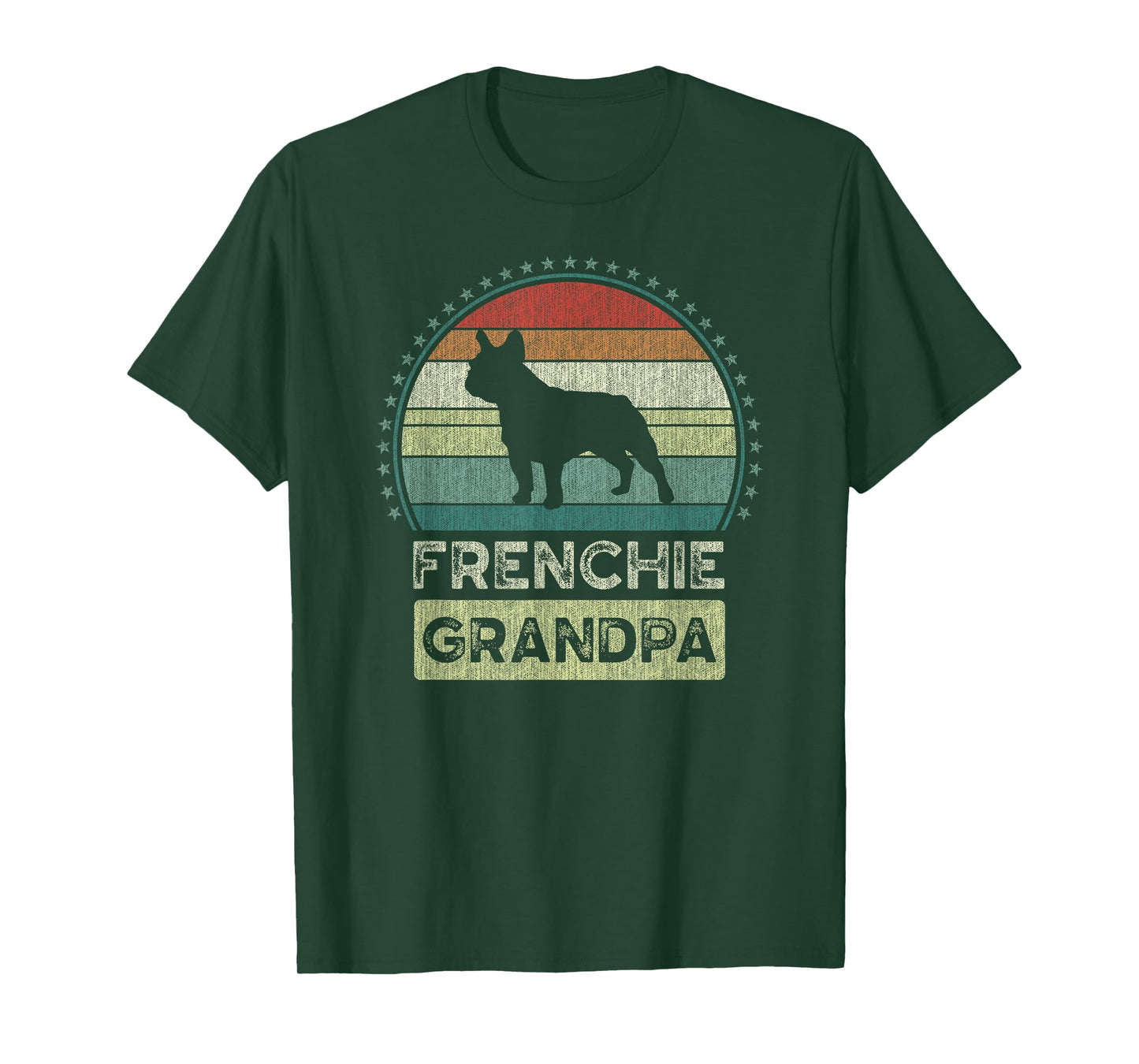 Frenchie Grandpa Father's Day, French Bulldog T-Shirt