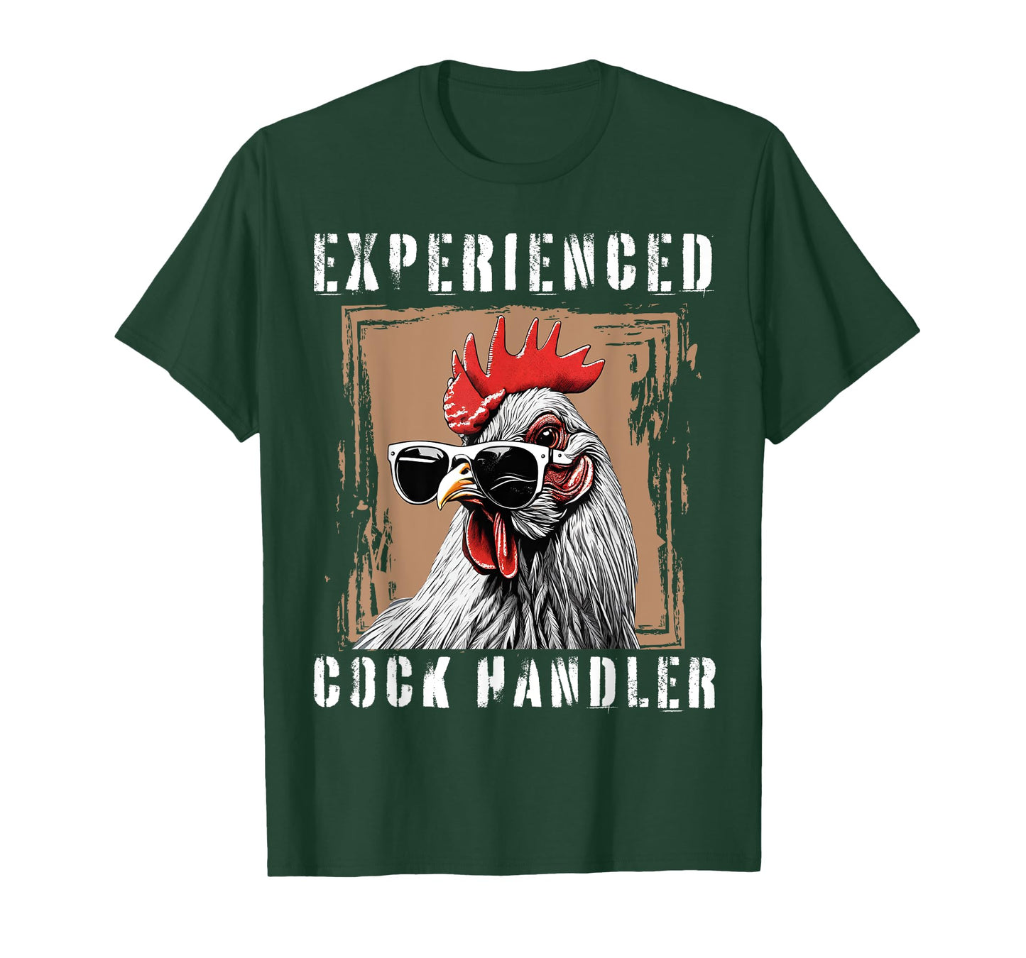Experienced Cock Handler Funny Rooster Lover T-Shirt