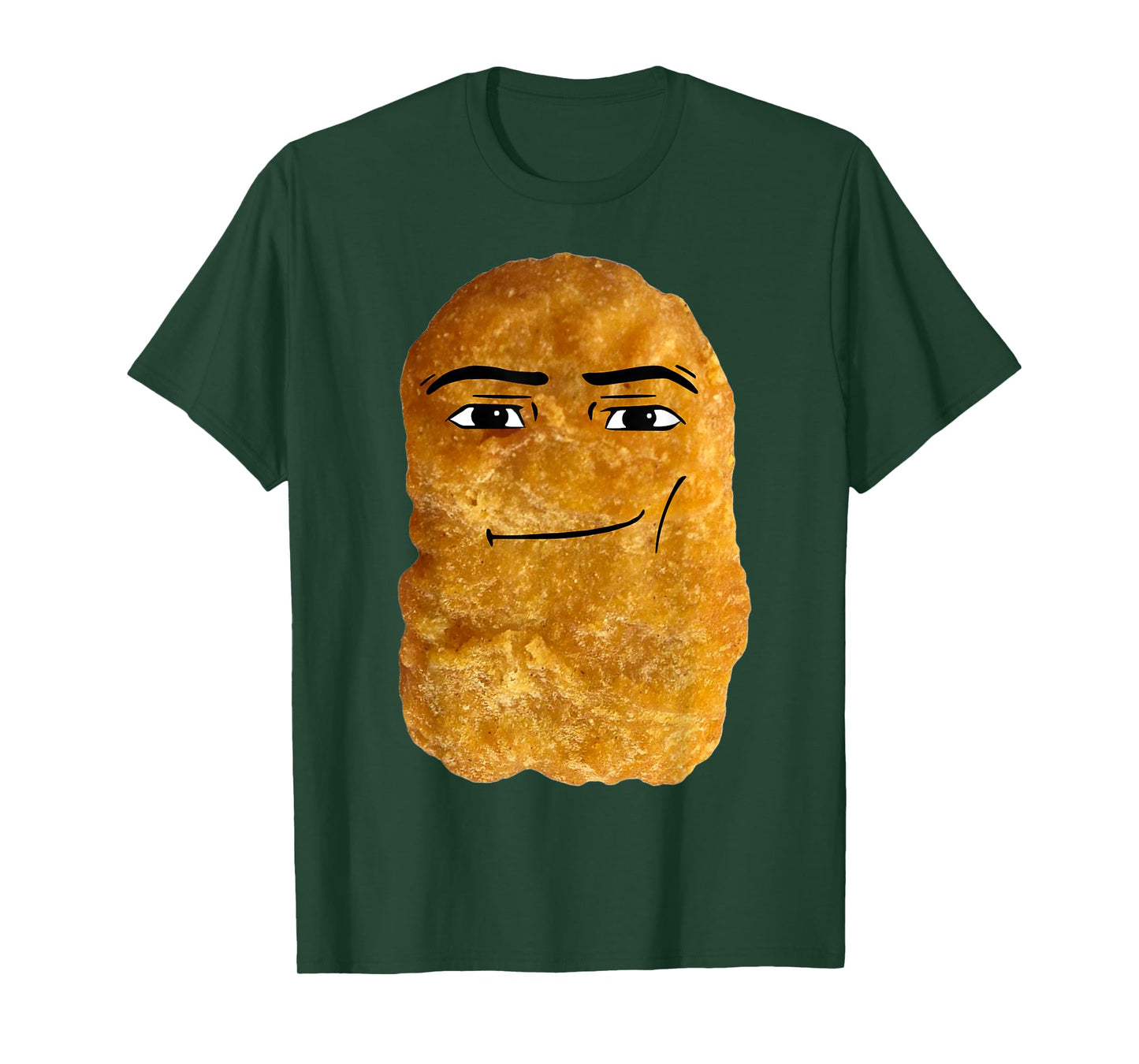 Chicken Nugget Meme T-Shirt, Small, Black