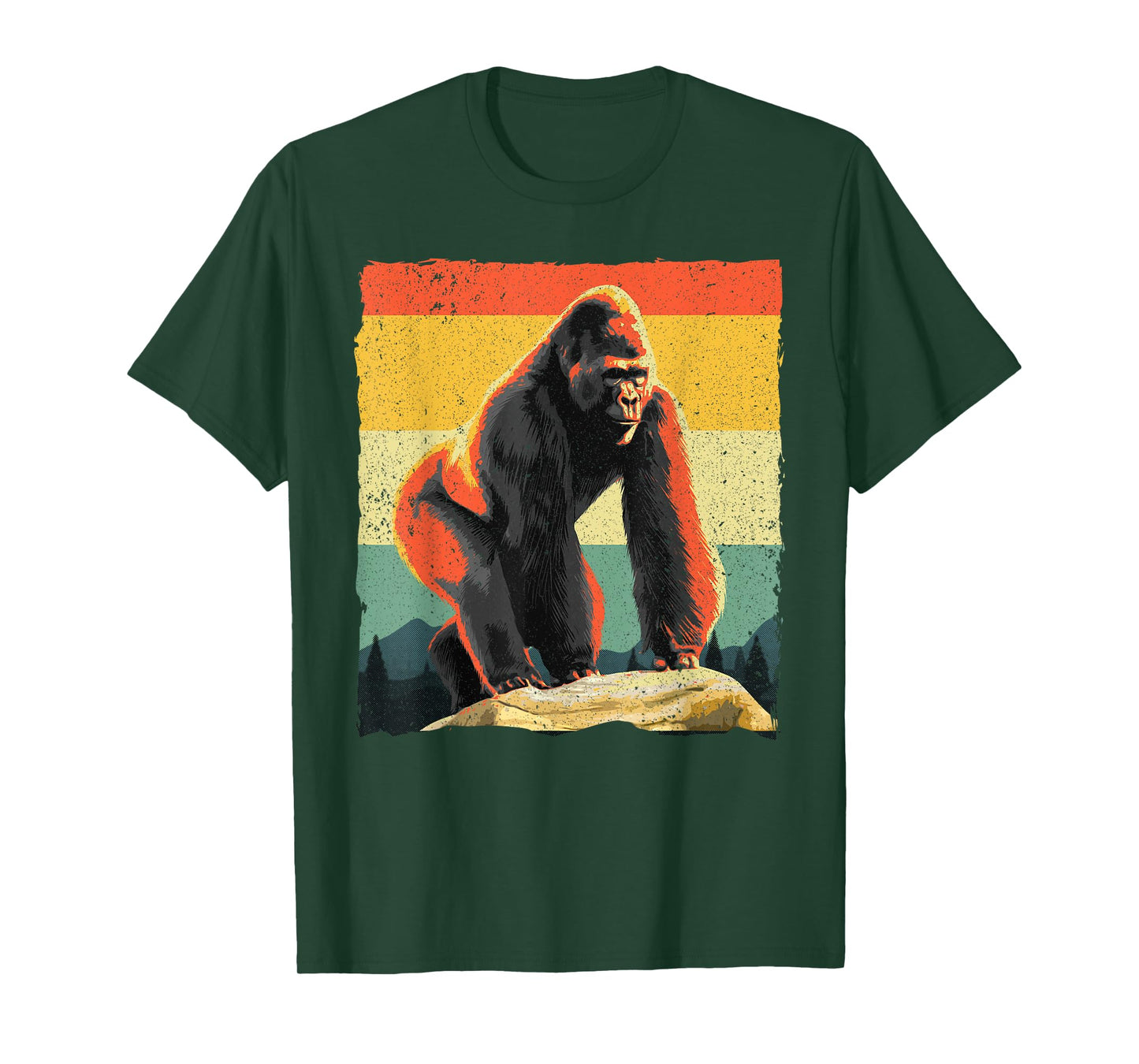Cool Gorilla Design For Men Women Primate Gorilla Animal T-Shirt