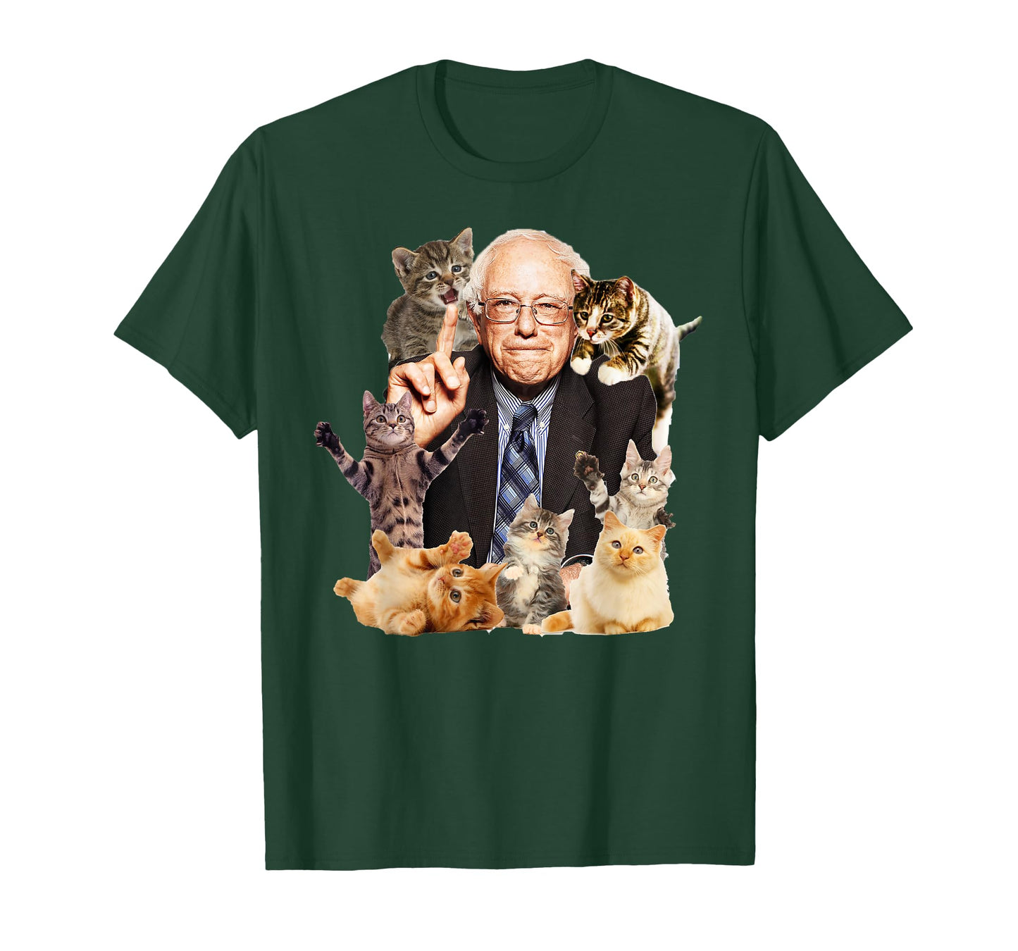 Bernie and Cats - Feel the Purr T-Shirt