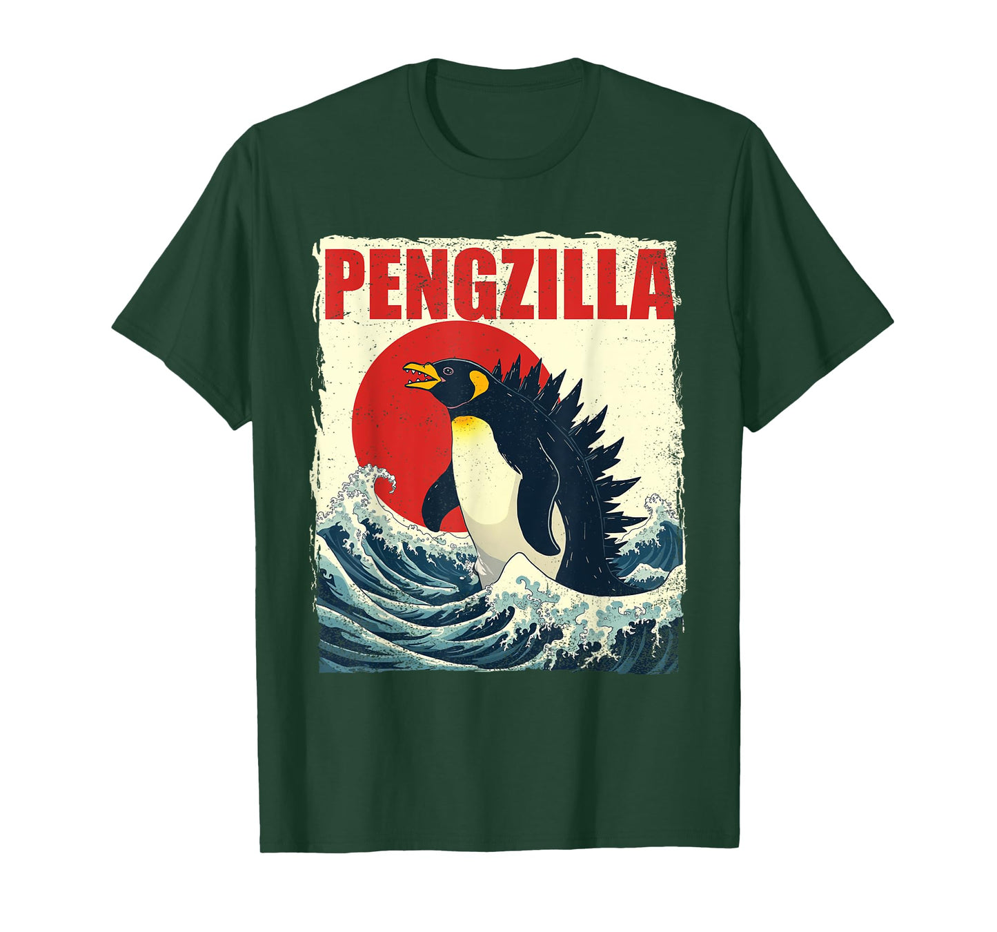 Pengzilla - Penguin Lover Bird Watcher T-Shirt