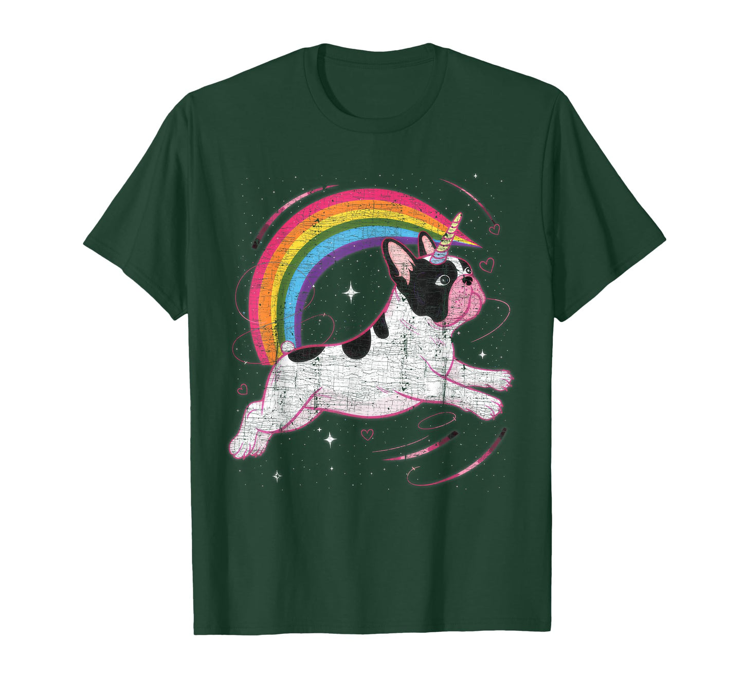 Retro French Bulldog T-Shirt for Men Women Kids