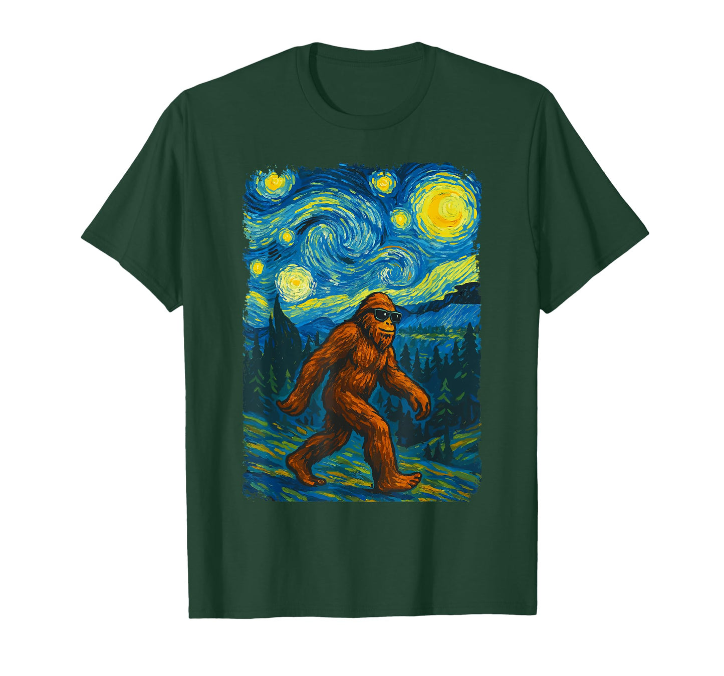 Outdoors Sasquatch Men Women Kids Funny Bigfoot Sasquatch T-Shirt