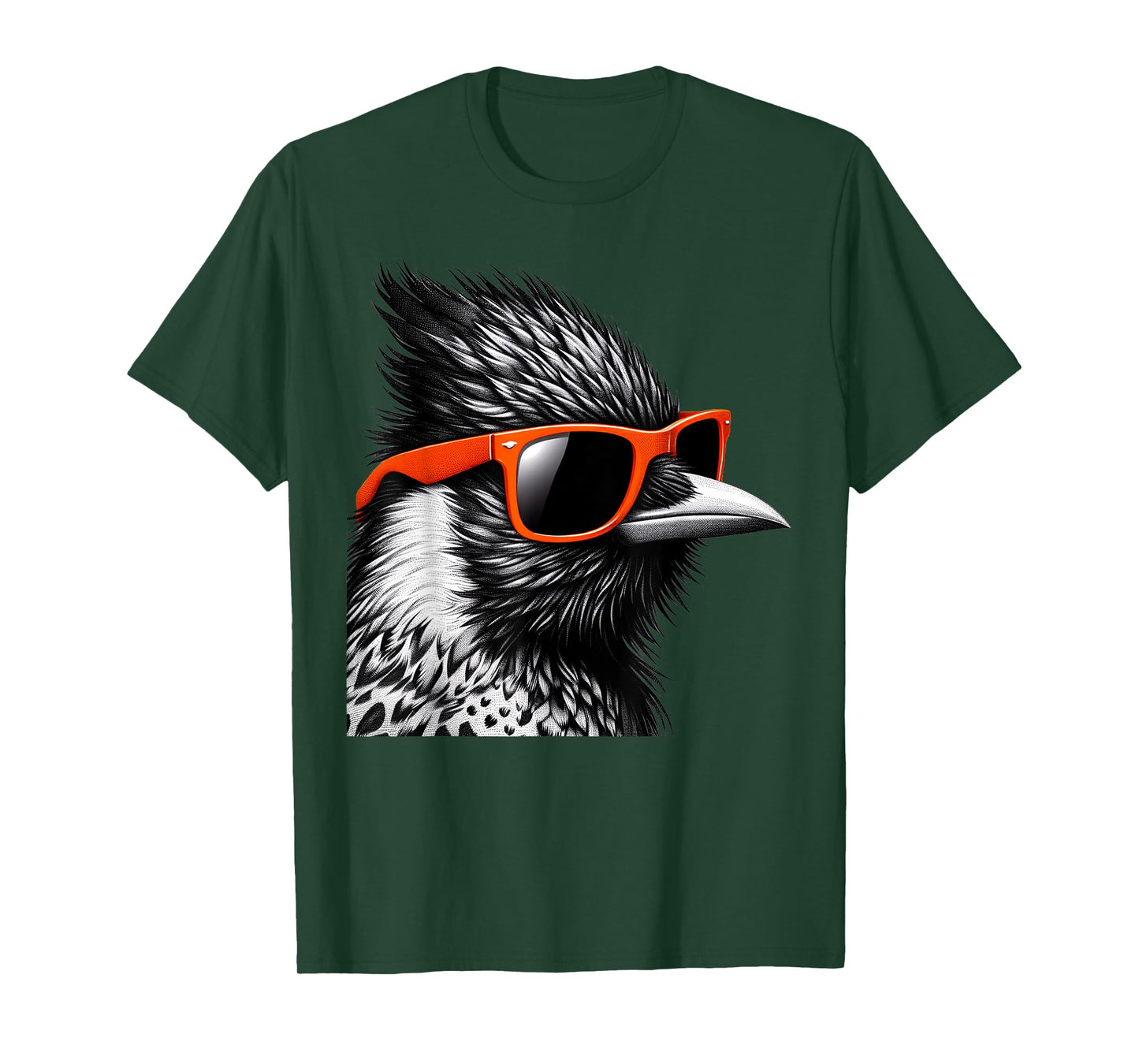 Cool Oriole Bird Wearing Sunglasses Graphic Art T-Shirt