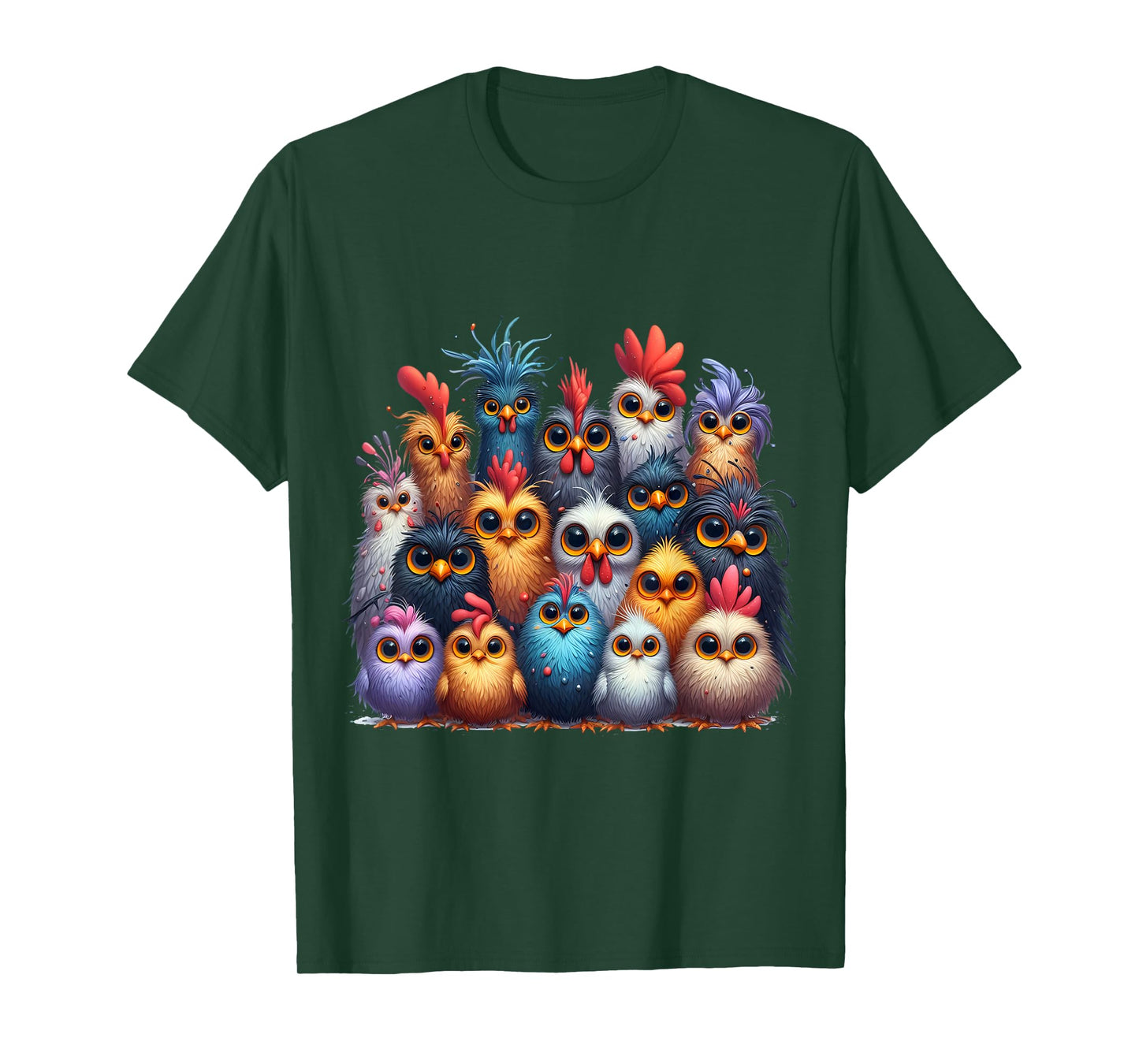 Photo Family Chickens T-Shirt