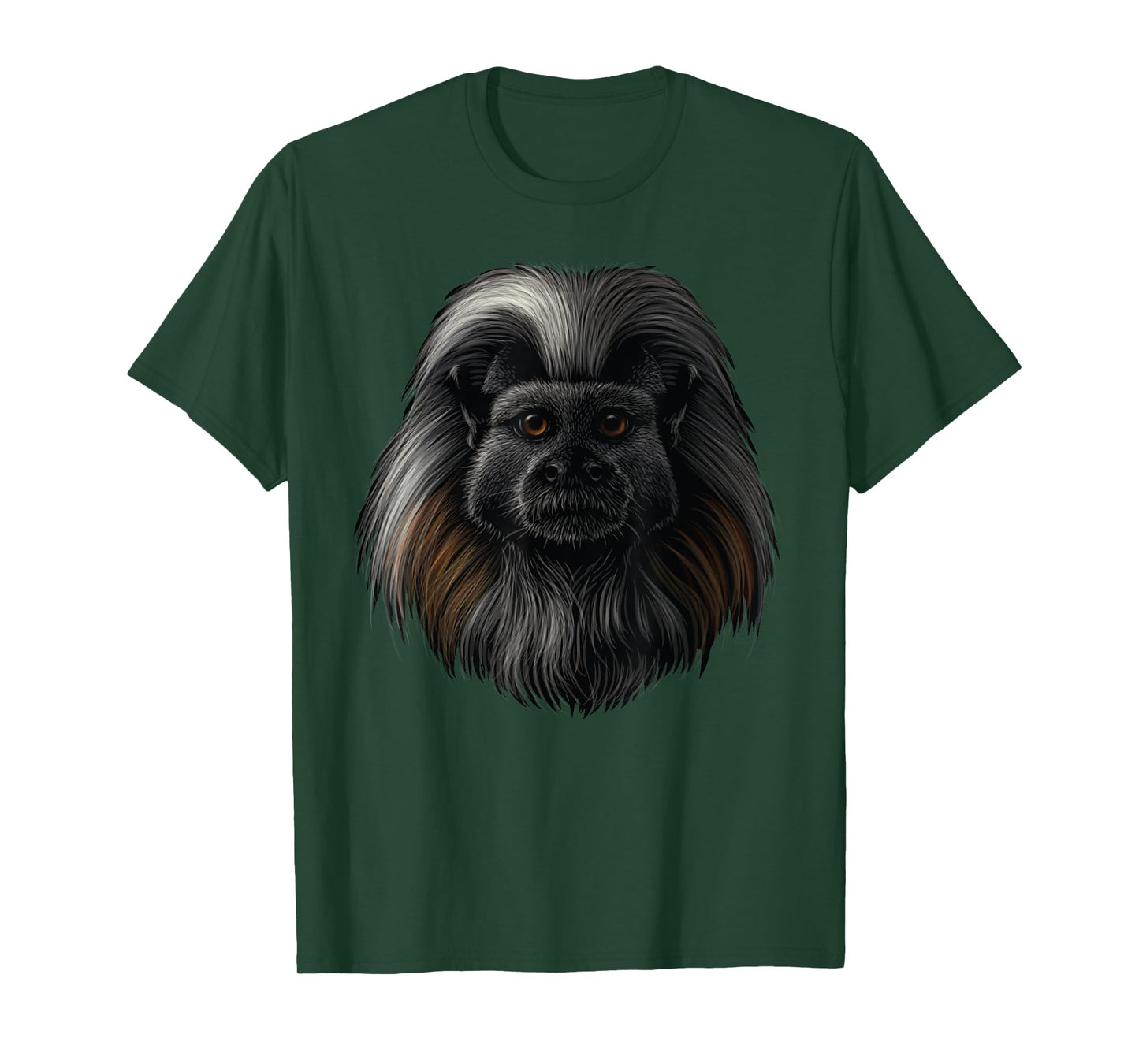 realistic Cotton top tamarin marmoset monkey art for lovers T-Shirt