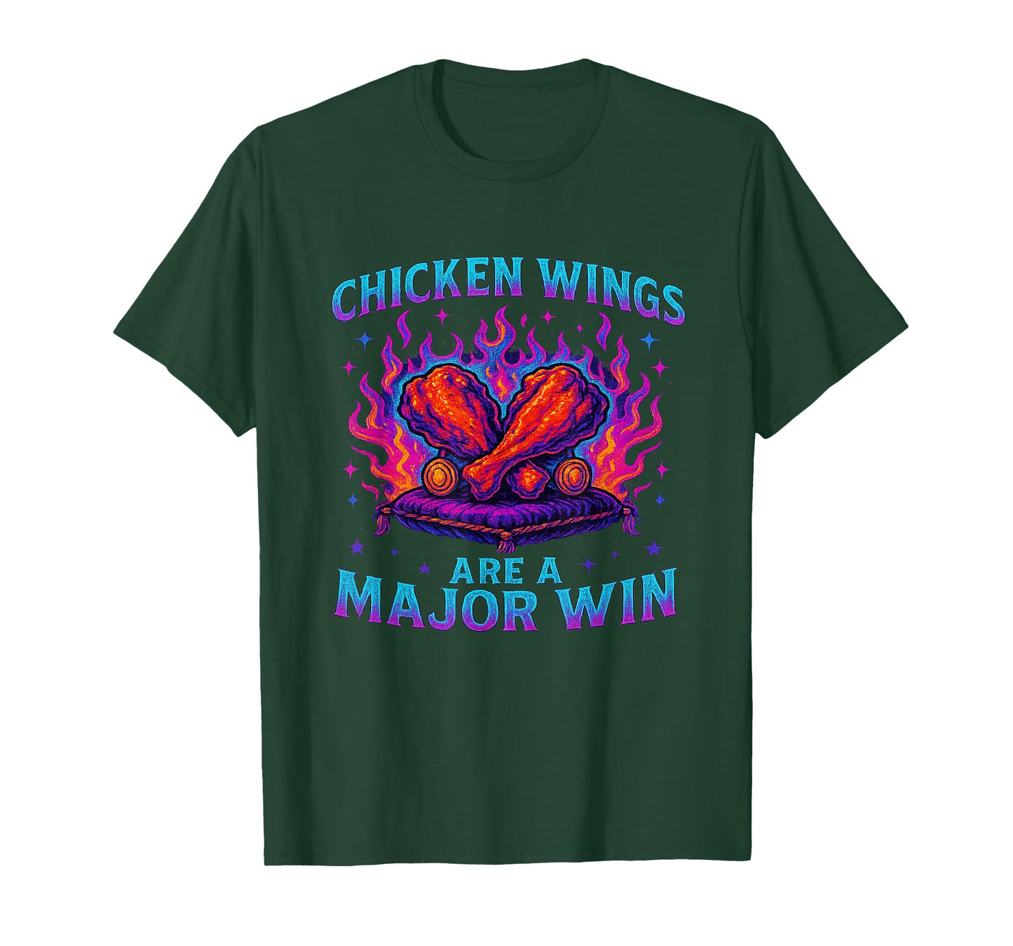 Chicken Wing Are a Major Win Foodie Wing Lover T-Shirt