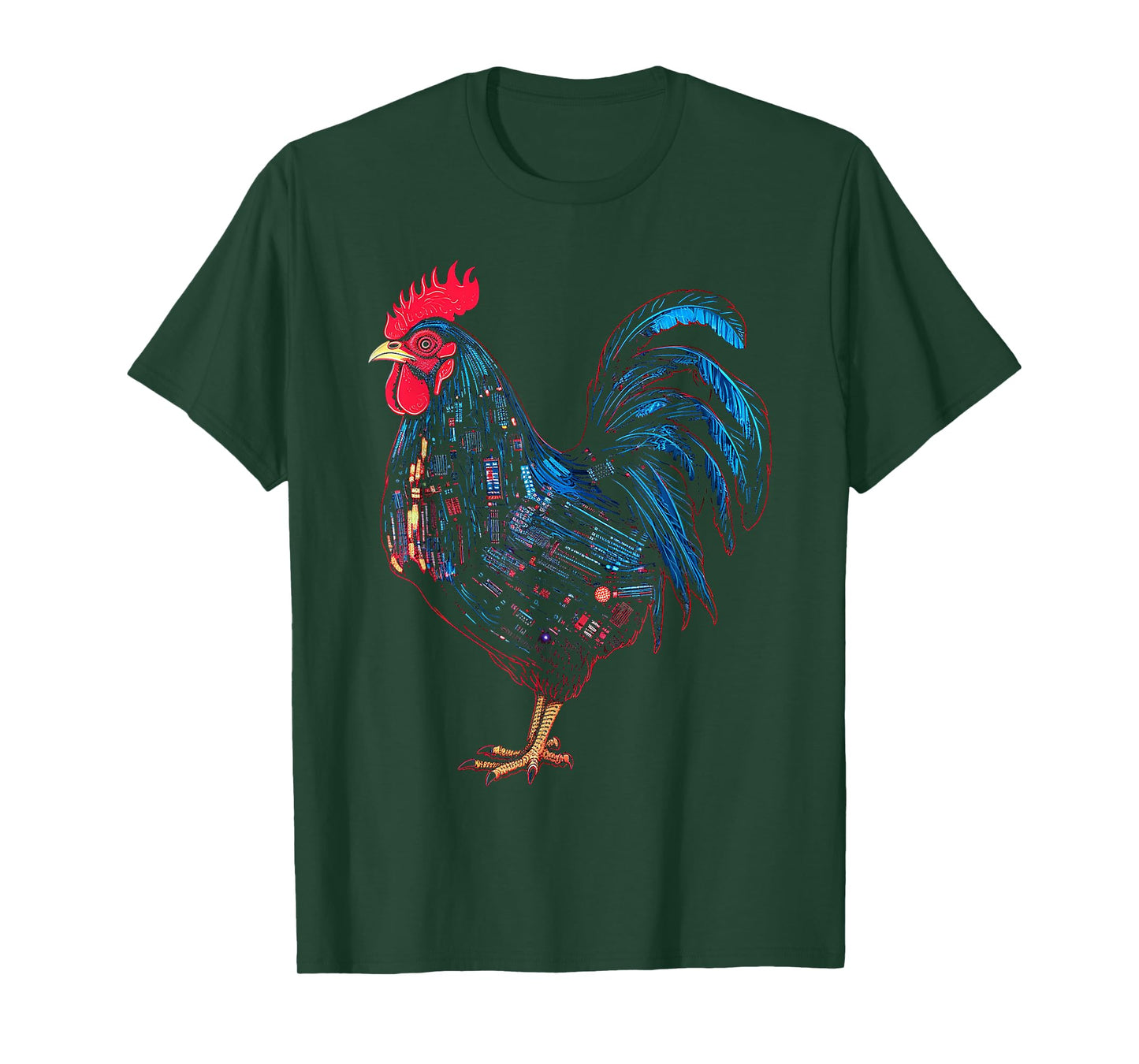 Chicken Animal Graphic Art Chicken T-Shirt