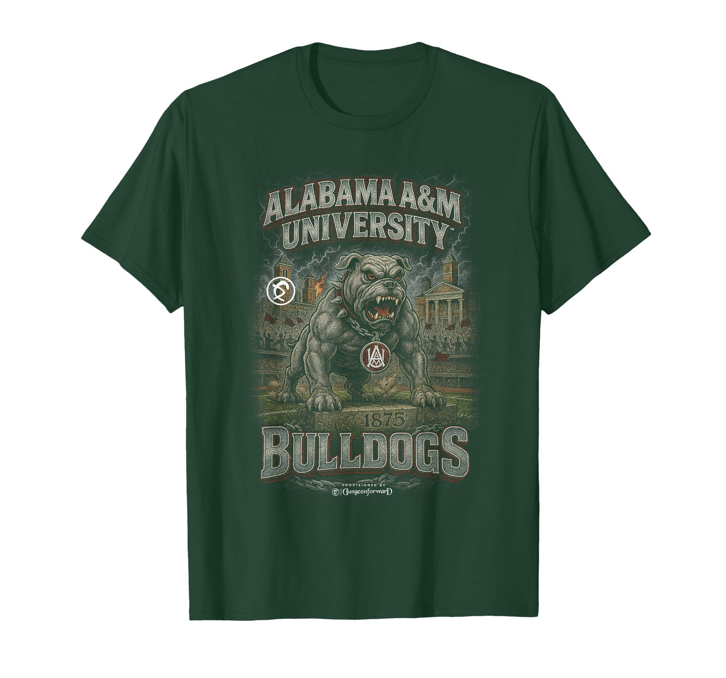 Alabama A&M University - The Yard AAMU HBCU Bootleg T-Shirt