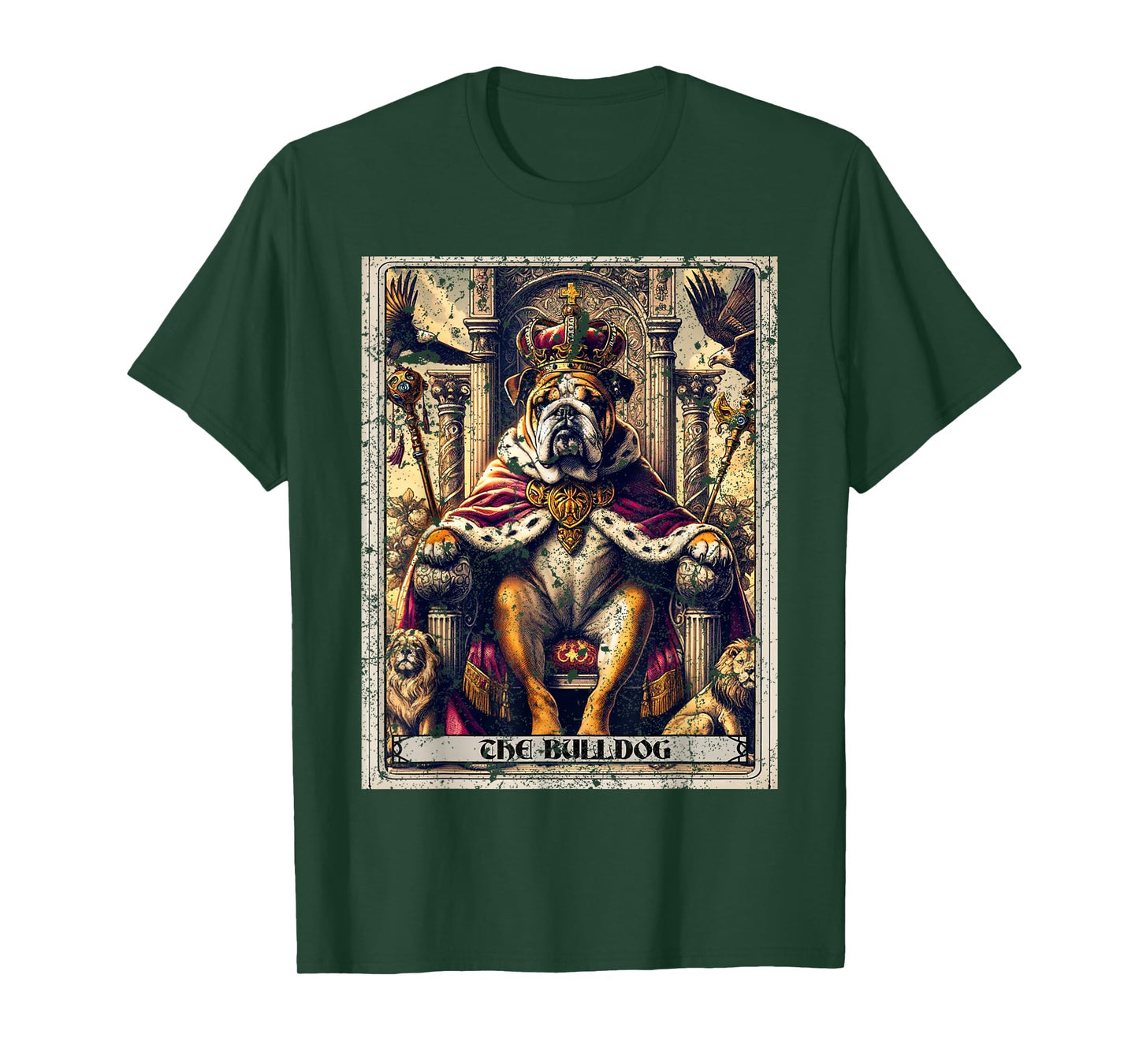 English Bulldog Tarot Card Dog T-Shirt
