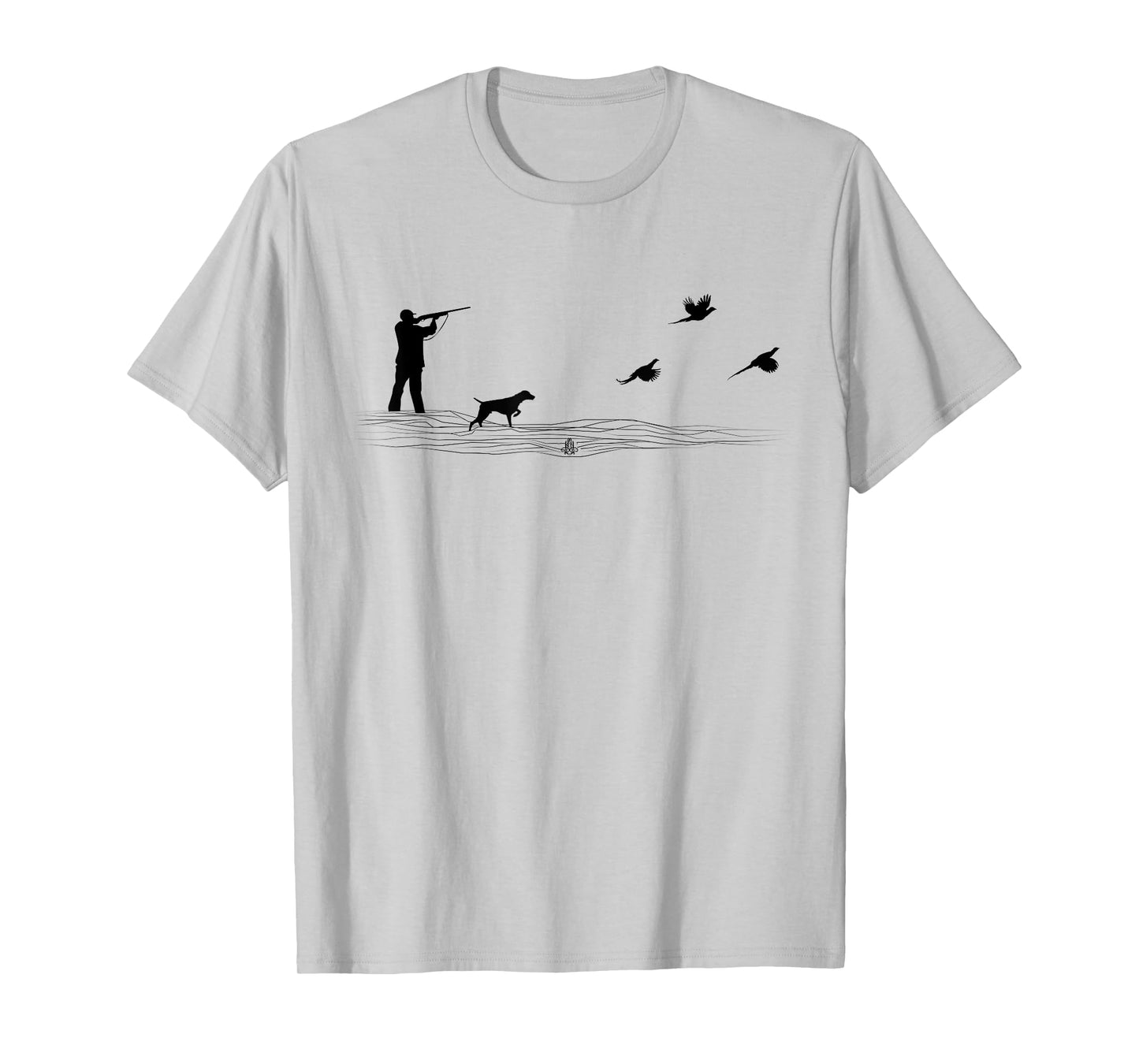 Ringneck Pheasant Hunters Upland Bird Hunting Dog Graphic T-Shirt for Men