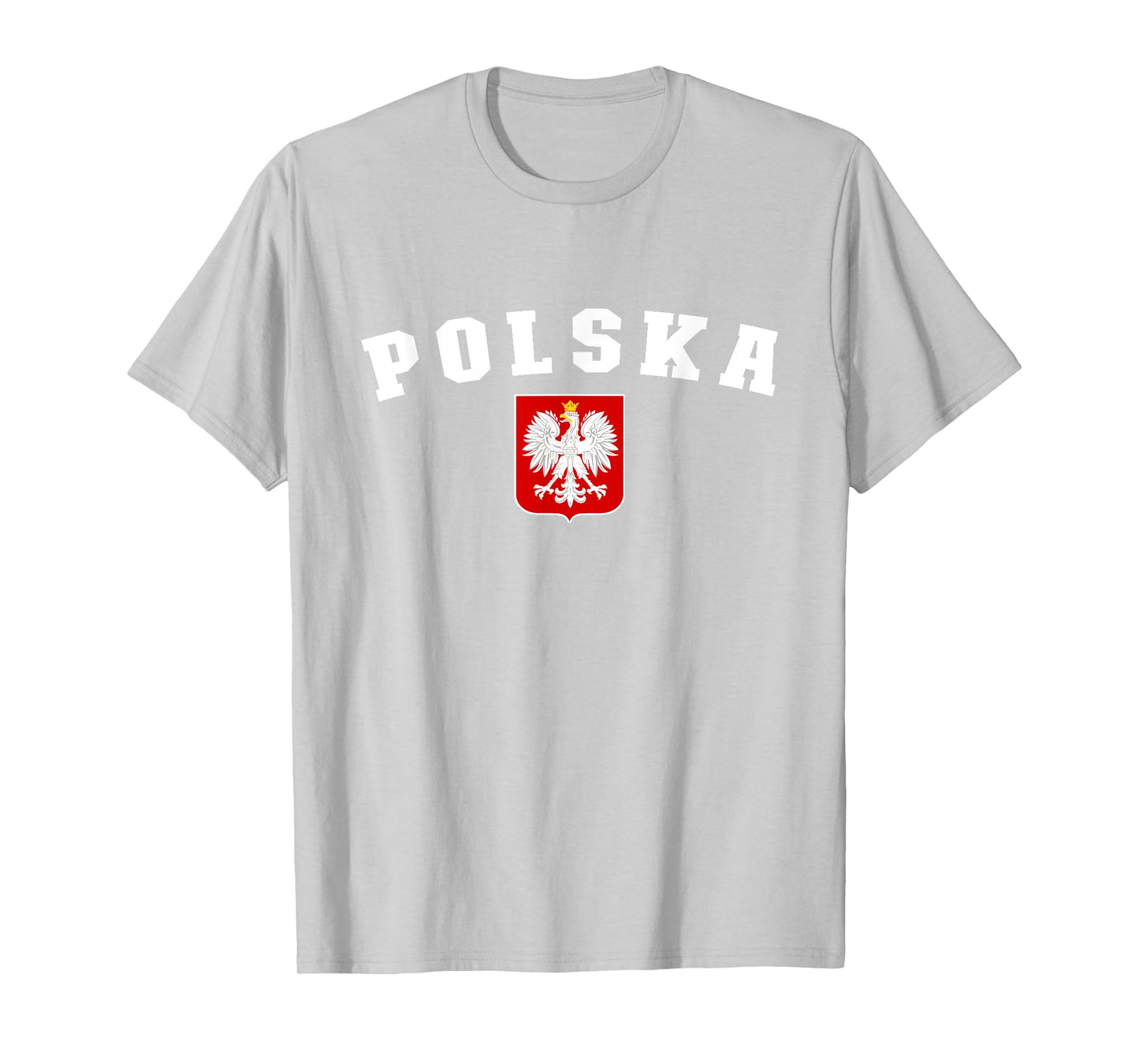 Polska, Polish White Eagle, Polish Emblem, Retro Polish Red T-Shirt