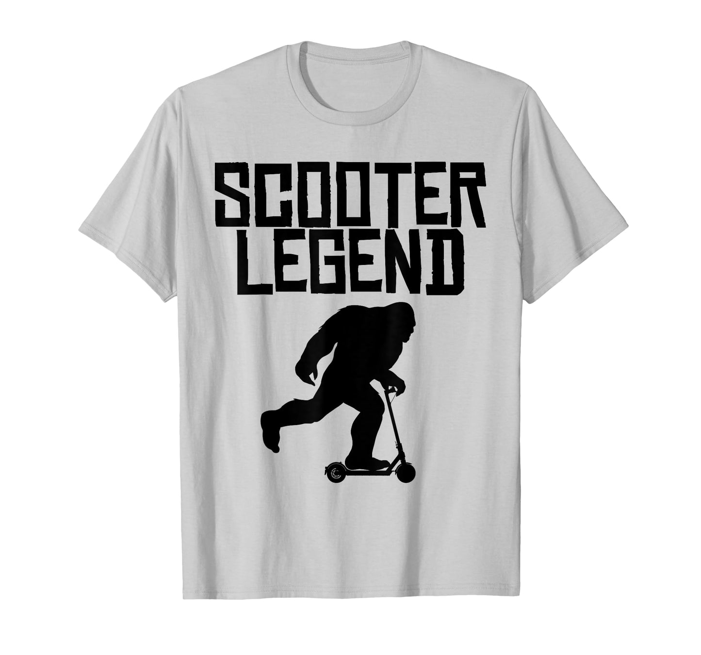 Bigfoot Scooter Legend funny Bigfoot on Scooter T-Shirt