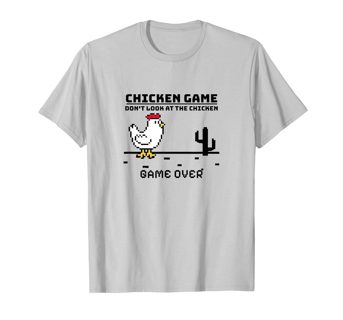 Chicken-Game Funny Game T-Shirt