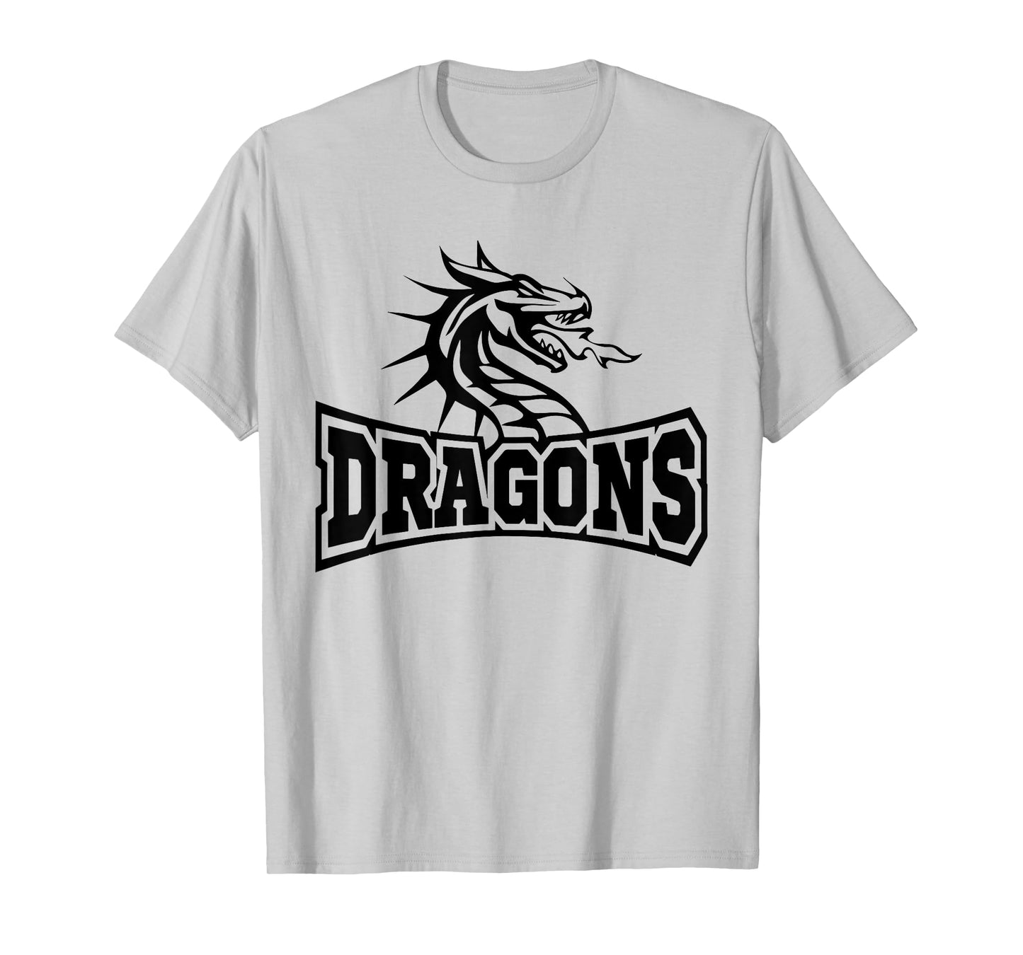 Dragon Teacher Student School Sports Fan Team Spirit T-Shirt