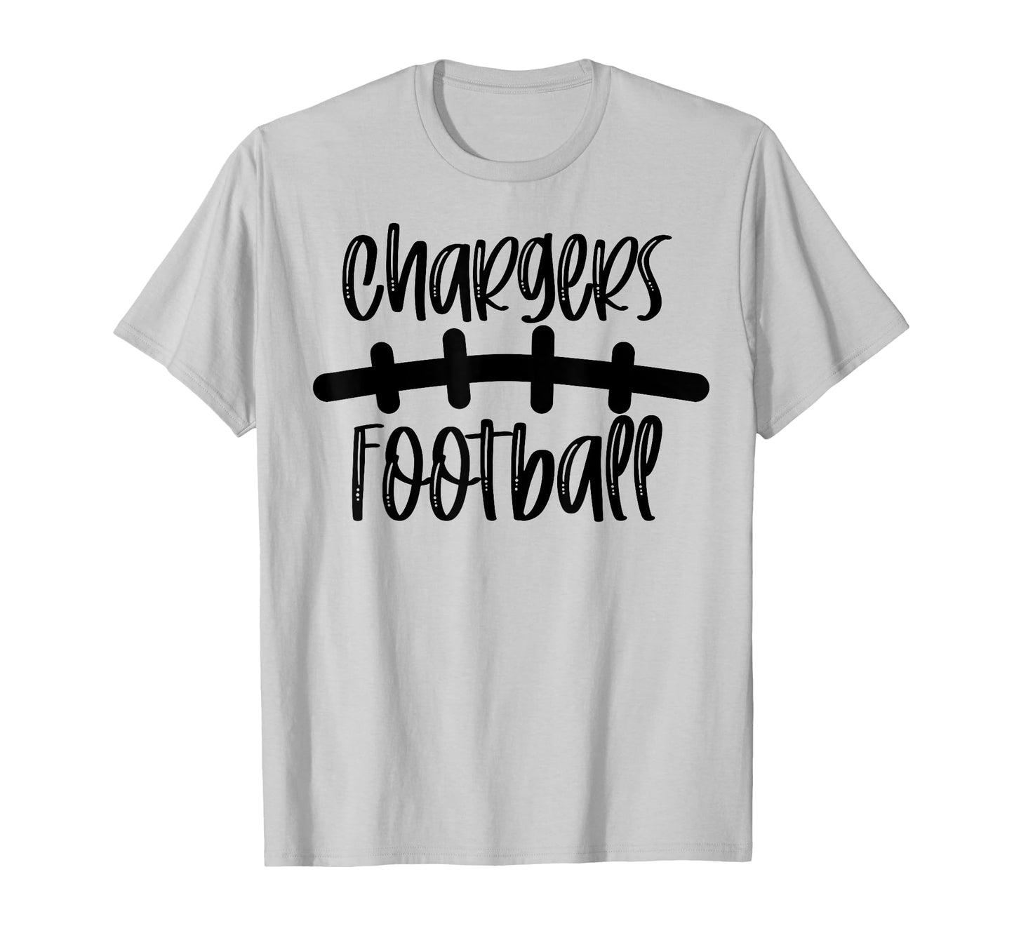 Chargers Football School Spirit Team Mascot Game Night T-Shirt