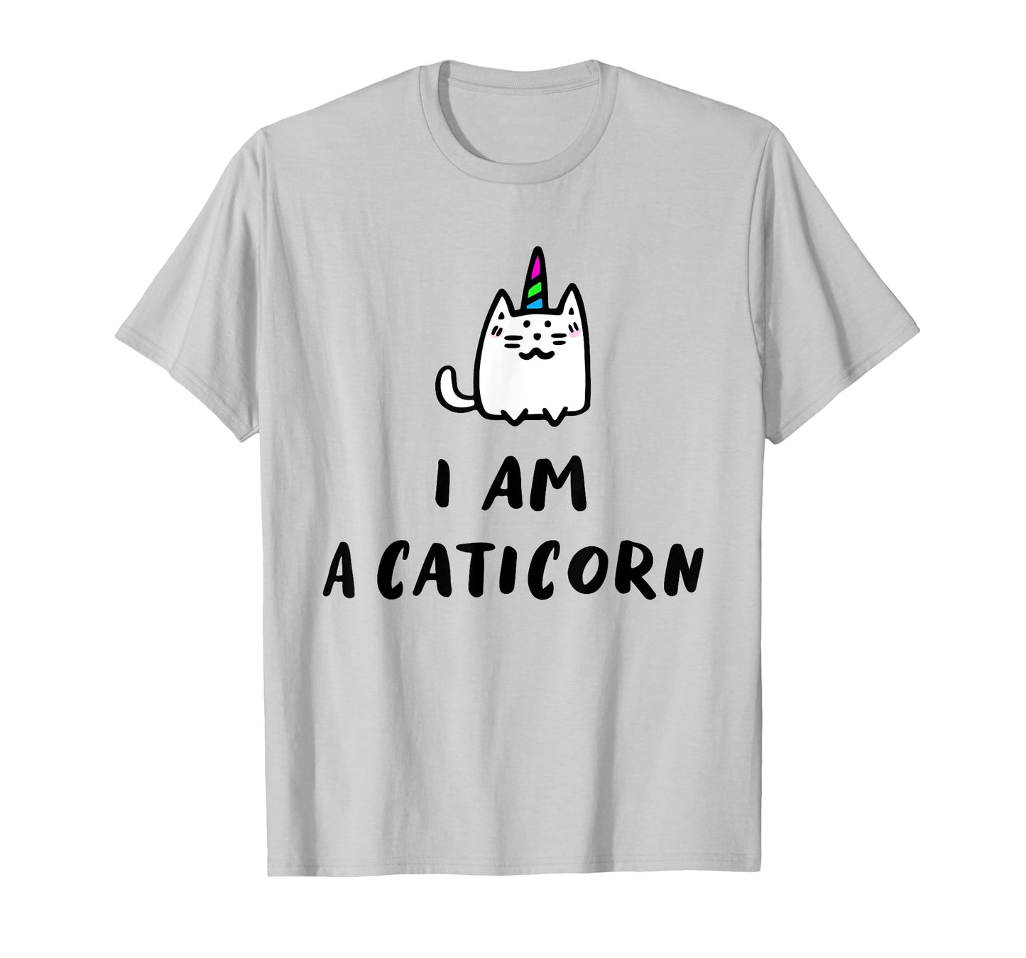 Unicorn Cat I'm a Caticorn Funny Kitty T-Shirt