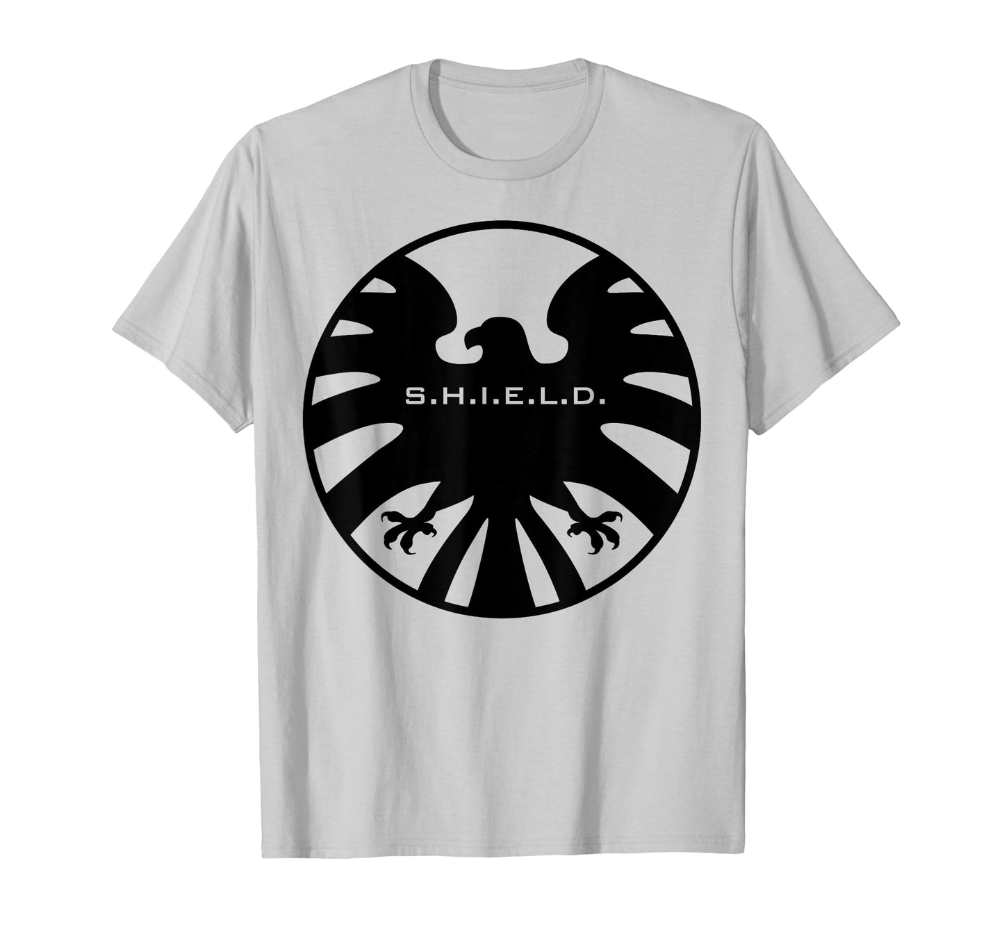 Marvel Agents of S.H.I.E.L.D. Black Out Eagle Badge T-Shirt
