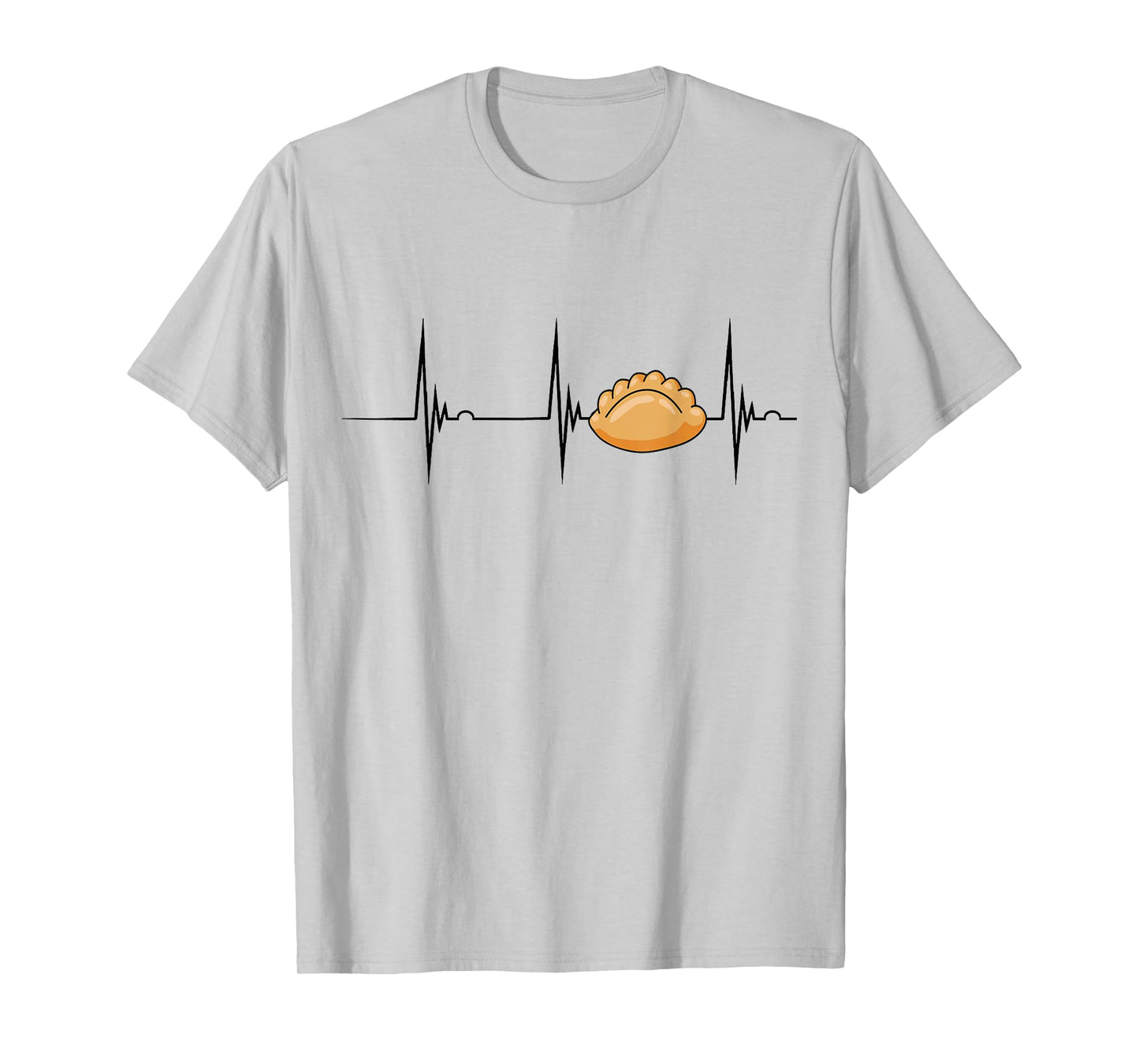 Party Food Mexican Empanadas Heartbeat EKG Pulse Empanada T-Shirt