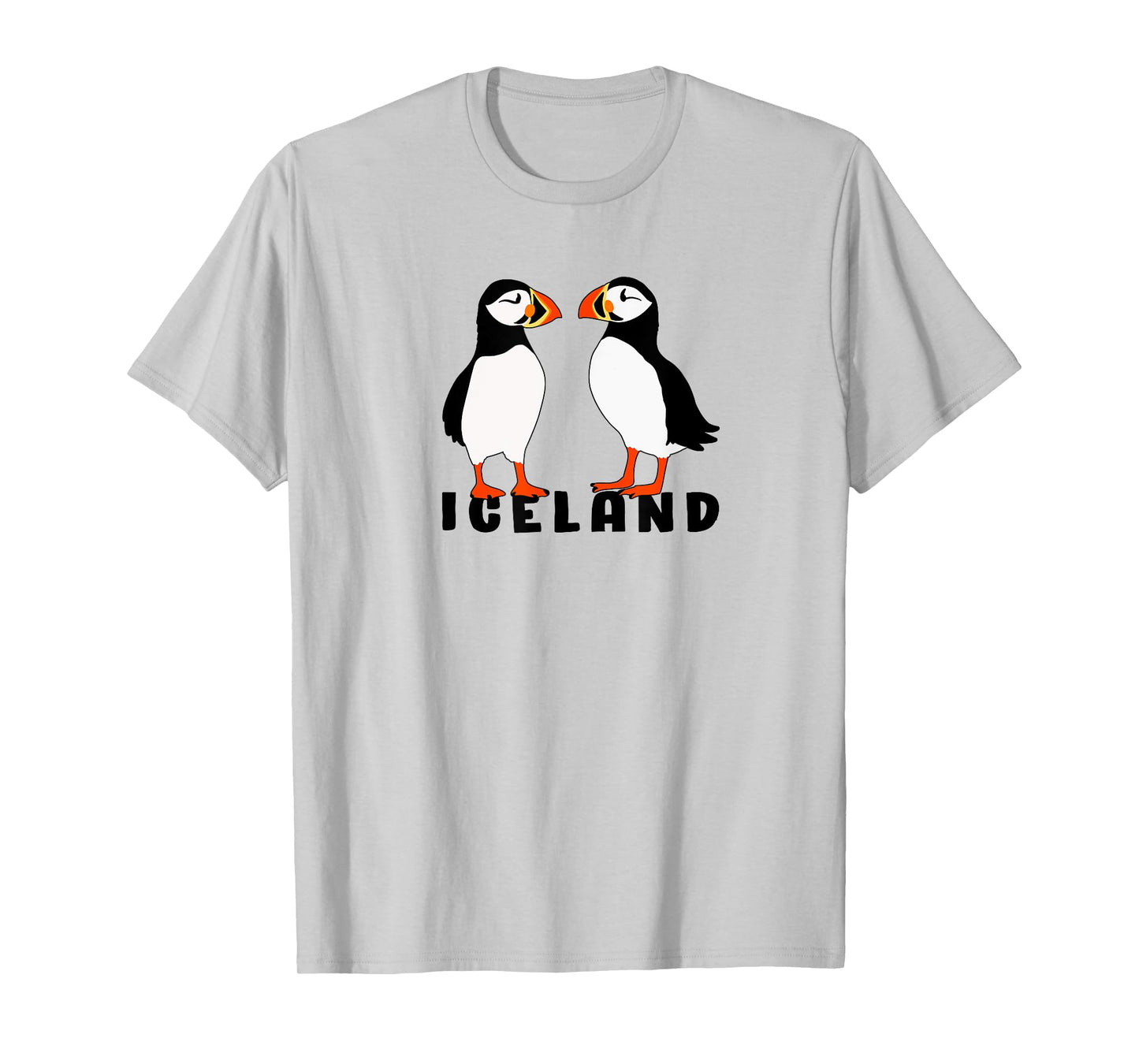 Two Cute puffins from Iceland T-Shirt
