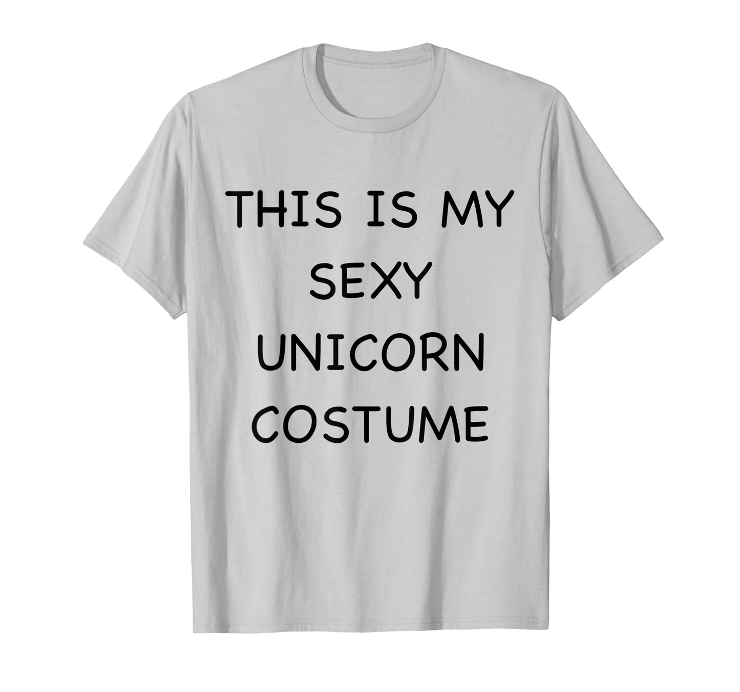 Sexy Unicorn Lazy Halloween Costume Funny Easy Outfit T-Shirt