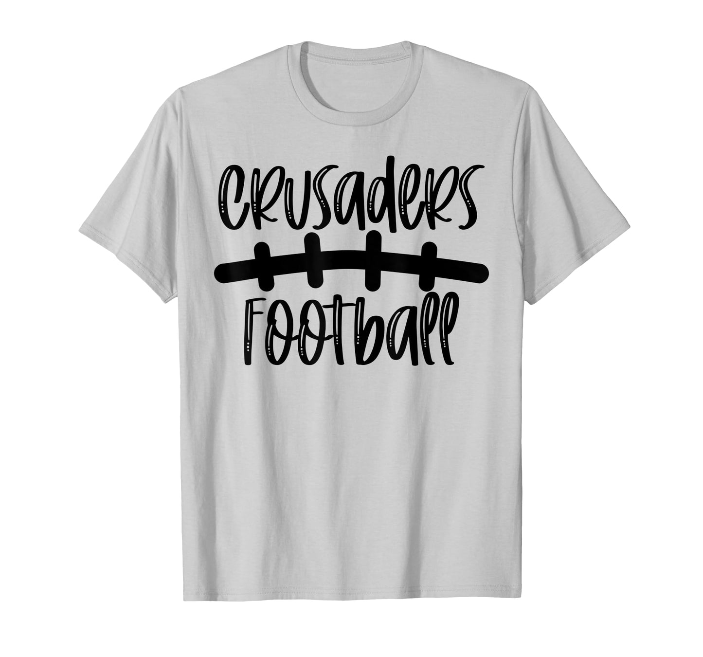 Crusaders Football School Spirit Team Mascot Game Night T-Shirt