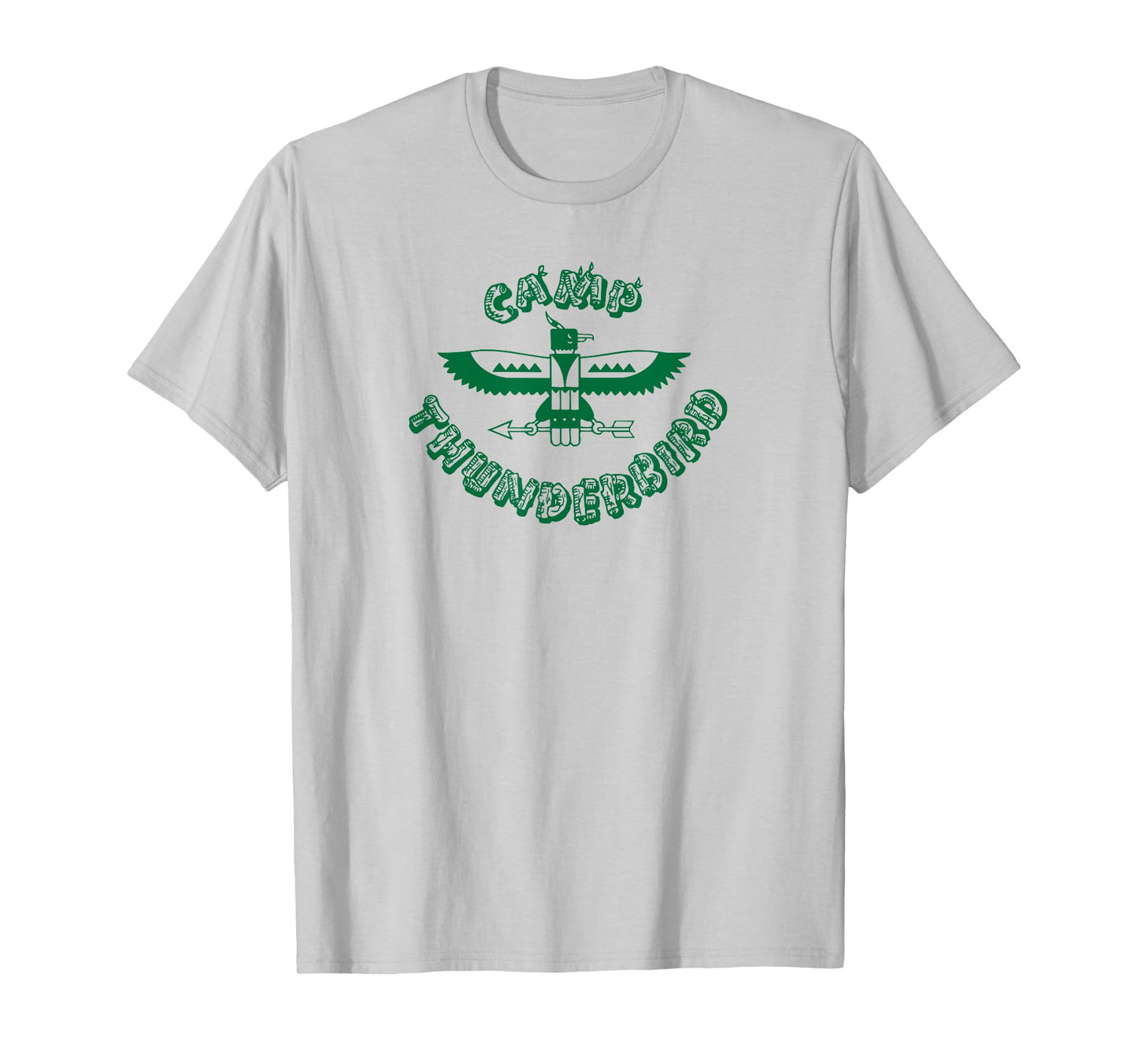 Camp Thunderbird Green Logo T-shirt