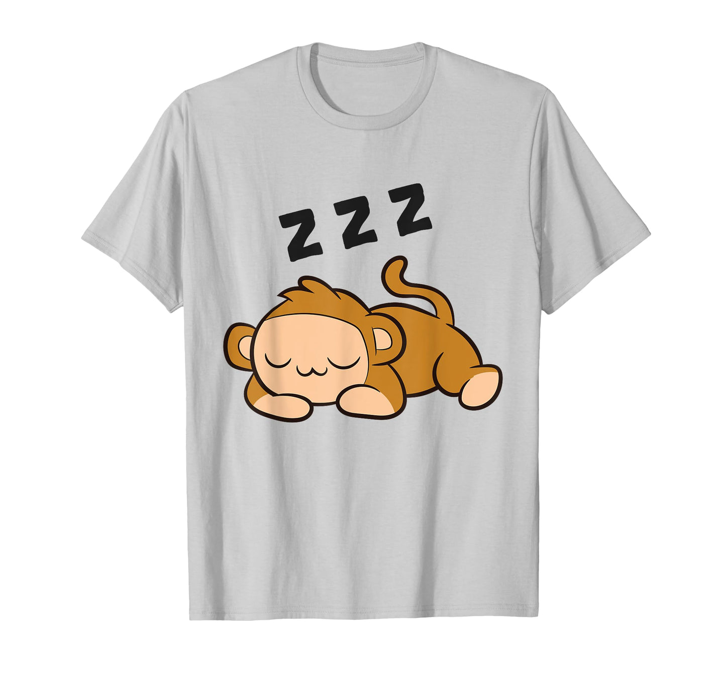 Sleeping Monkey Ape Monkey Pajama Cute Monkey T-Shirt