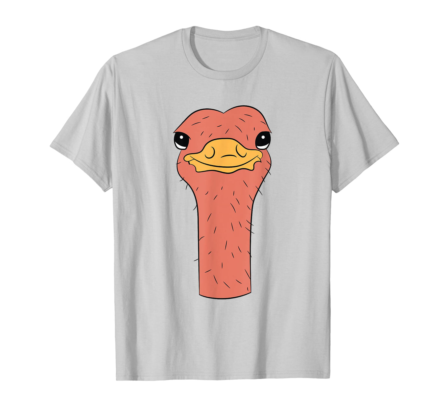 Ostrich Head Ostrich Funny Ostrich Costume T-Shirt