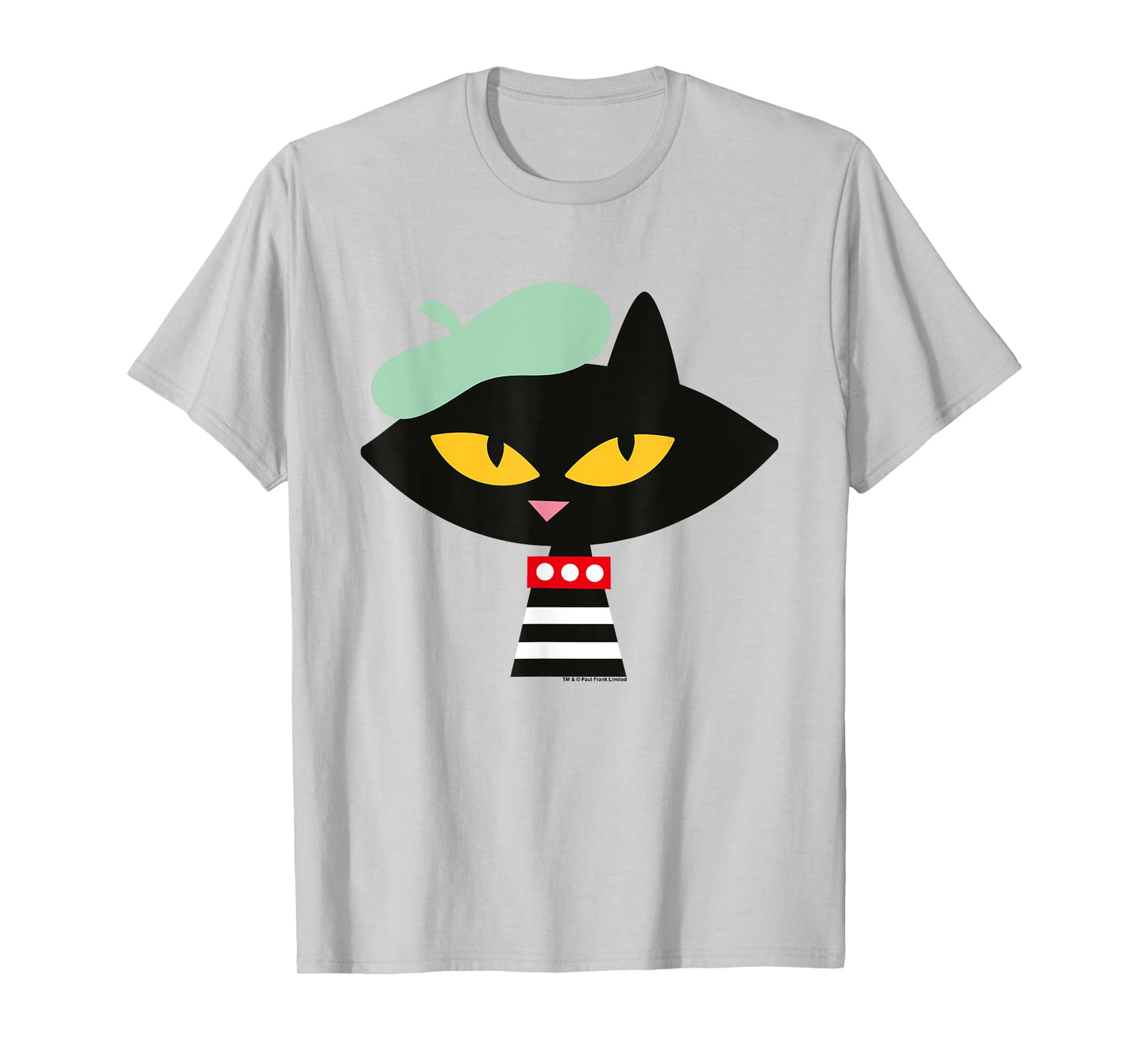 Paul Frank Mika Cat Beret Men Women Girls Kids T-Shirt