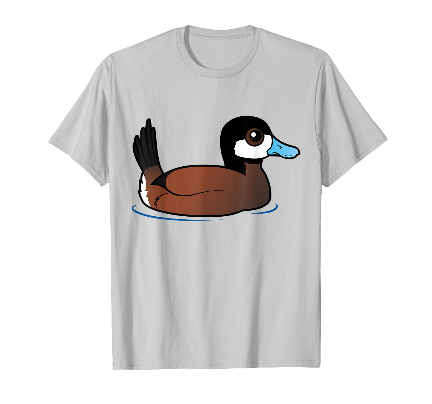 Cute Cartoon Ruddy Duck Birdorable Waterfowl Species T-Shirt