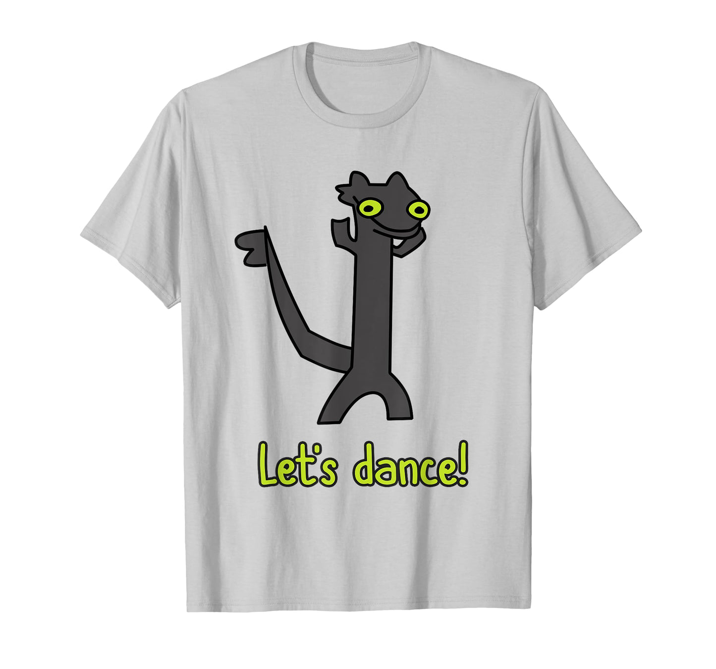 Funny Cartoon Kids Dragon Dance Meme Let's Dance T-Shirt