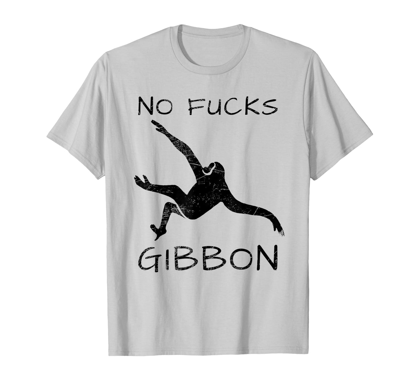 Gibbon Funny Ape Monkey Animal T-Shirt